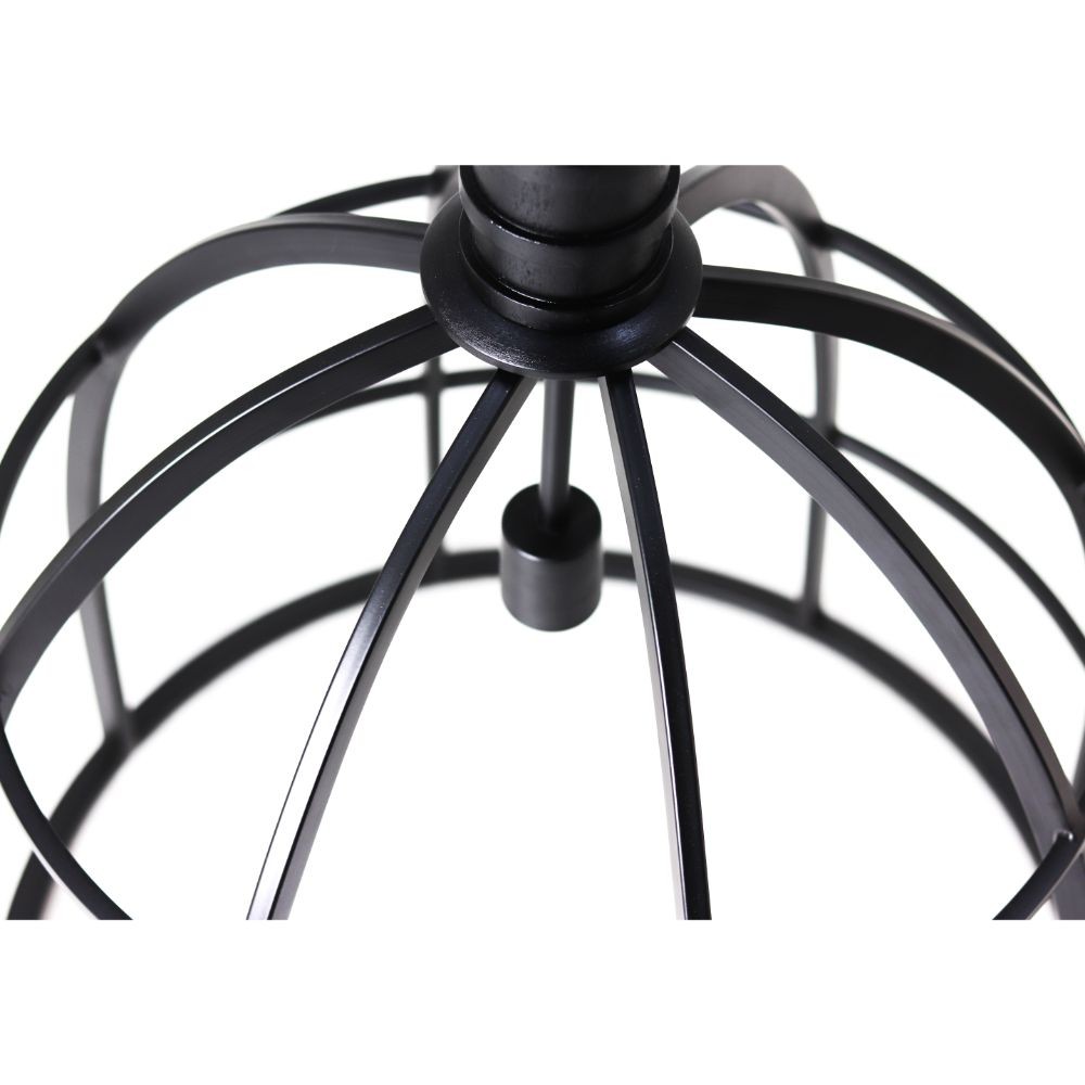 Hängelampe Metall Schwarz ø60cm