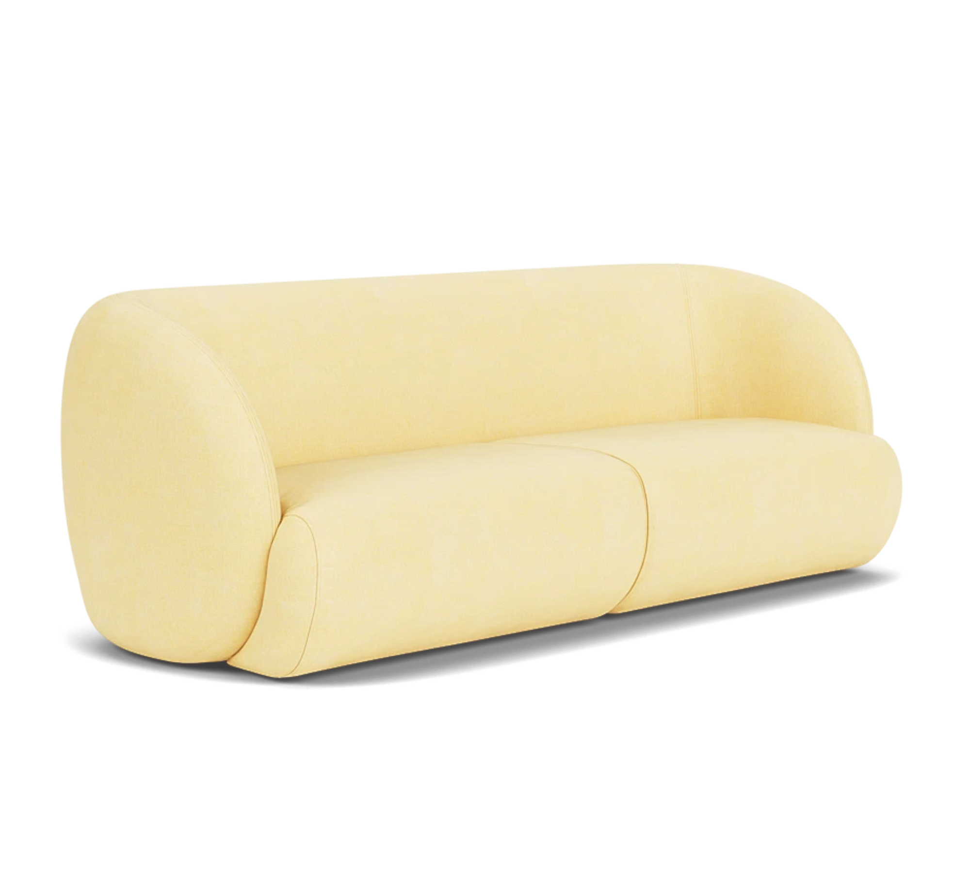 Design-Award-Winning Paula Sofa 3-Sitzer Moss Sun