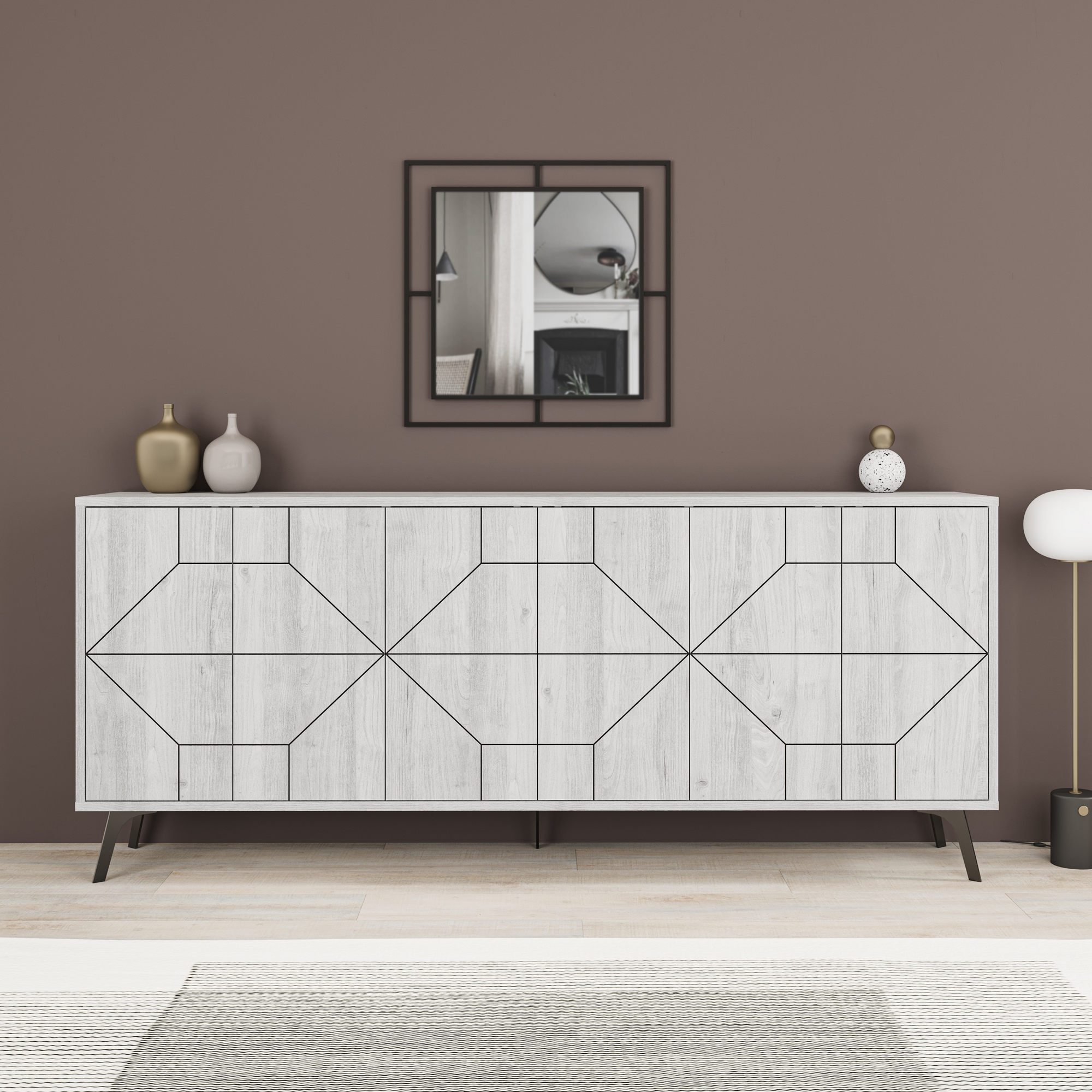 Dune Sideboard Weiß
