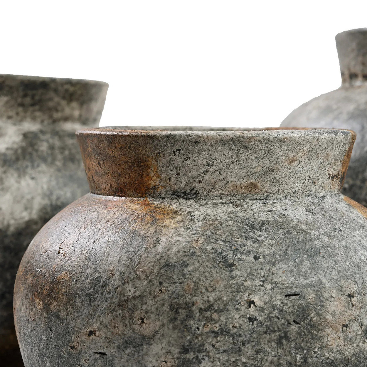 Funky Vase Grau