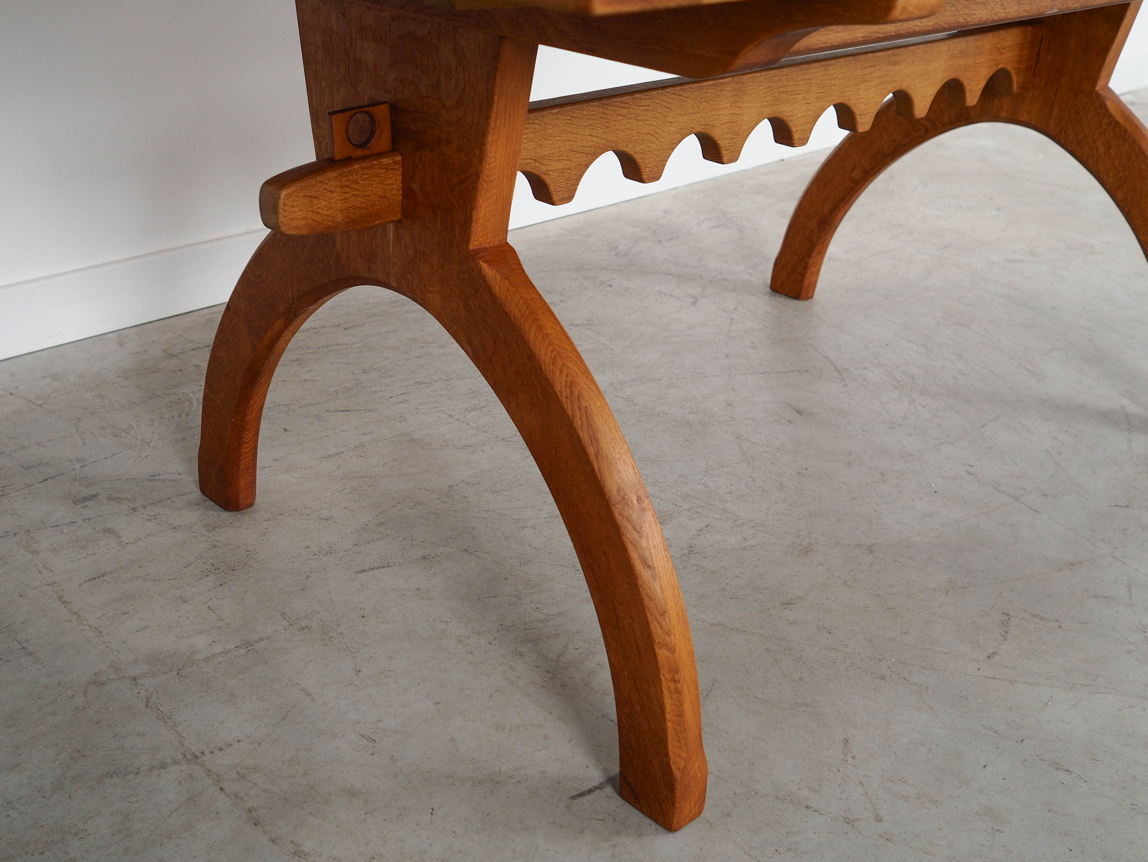 Eichentisch Braun 1960er Jahre