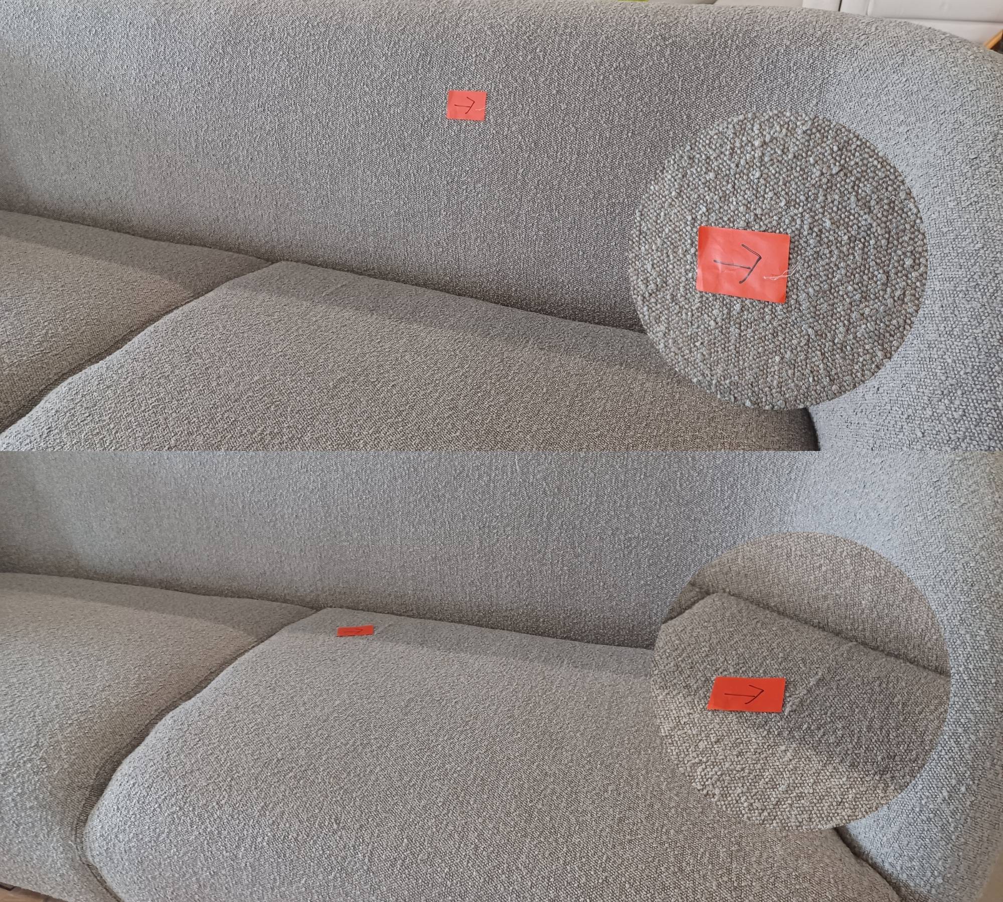 Design-Award-Winning Paula 3-Sitzer Sofa Maya Warm Grey