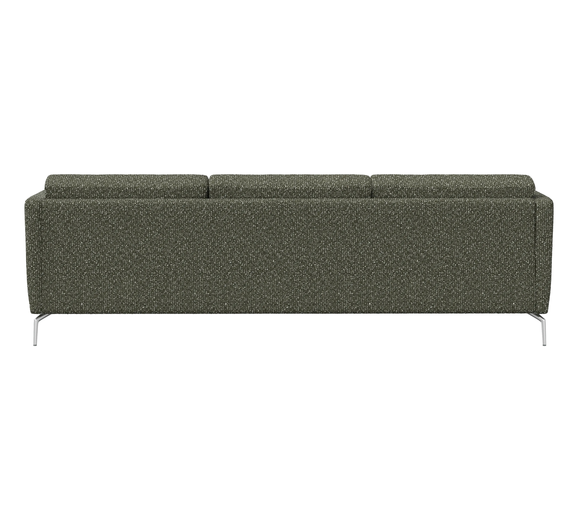 Osaka Sofa Chaise Longue Right Avellino Fabric 3252 Green