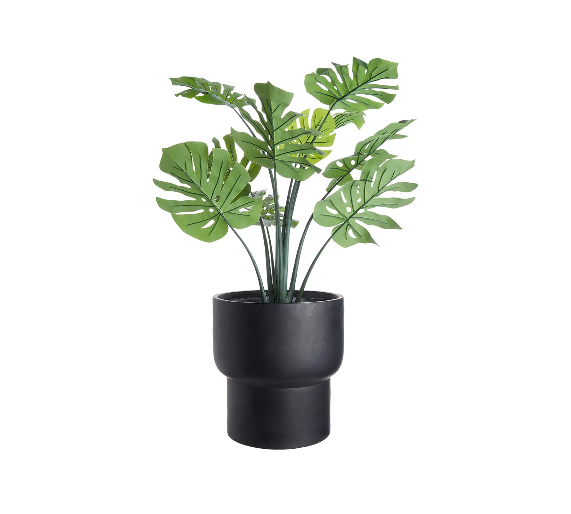 Blumentopf Schwarz