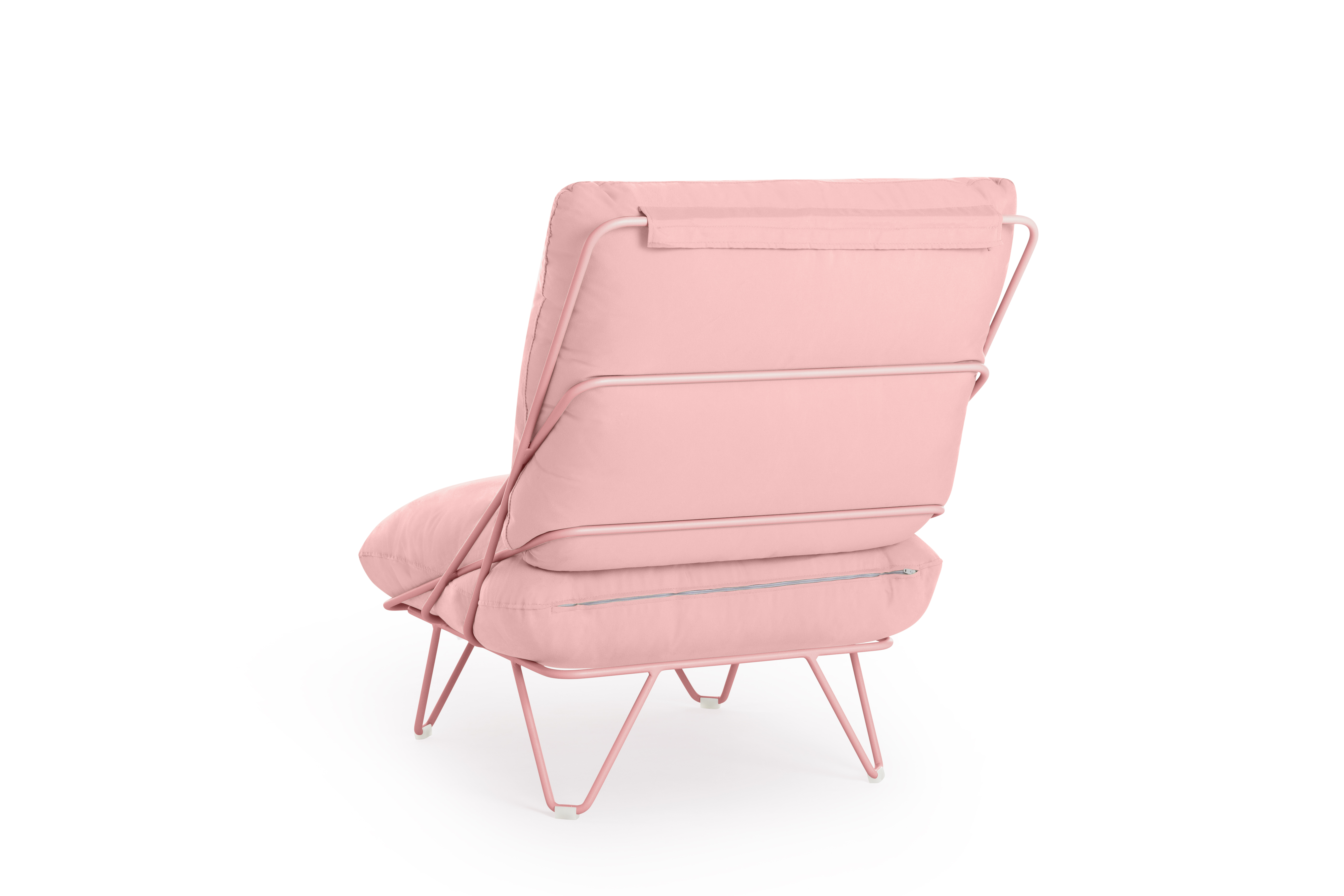 Valentina Up Lounge Sessel Rosa