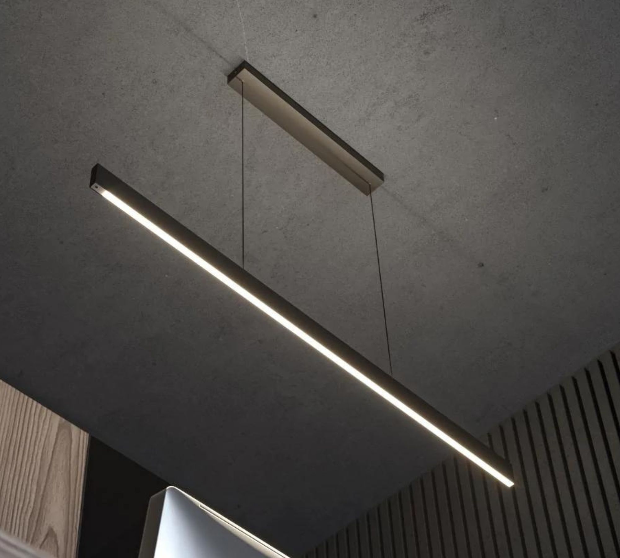 Ares LED Dimmbare Pendelleuchte Aluminium