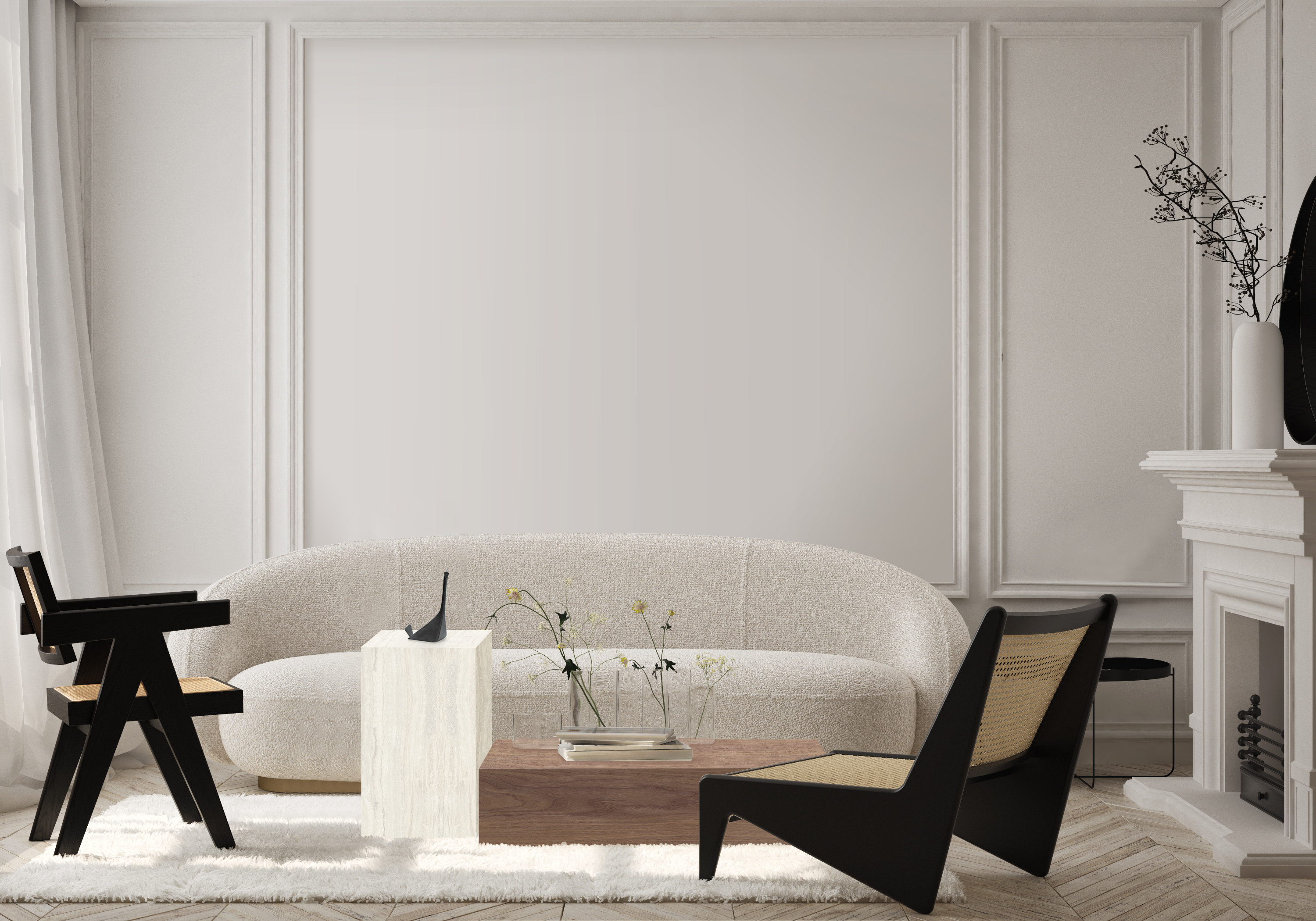 Basamento travertino beige