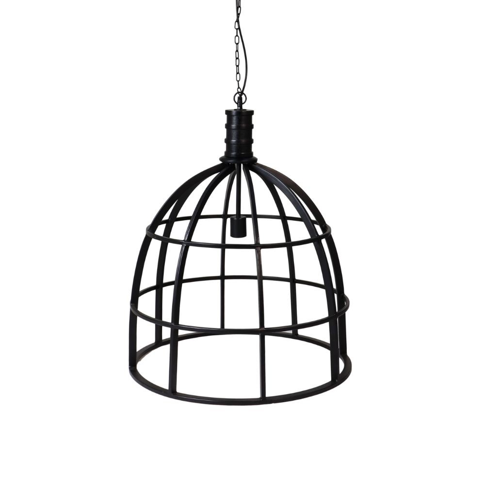 Hängelampe Metall Schwarz ø60cm