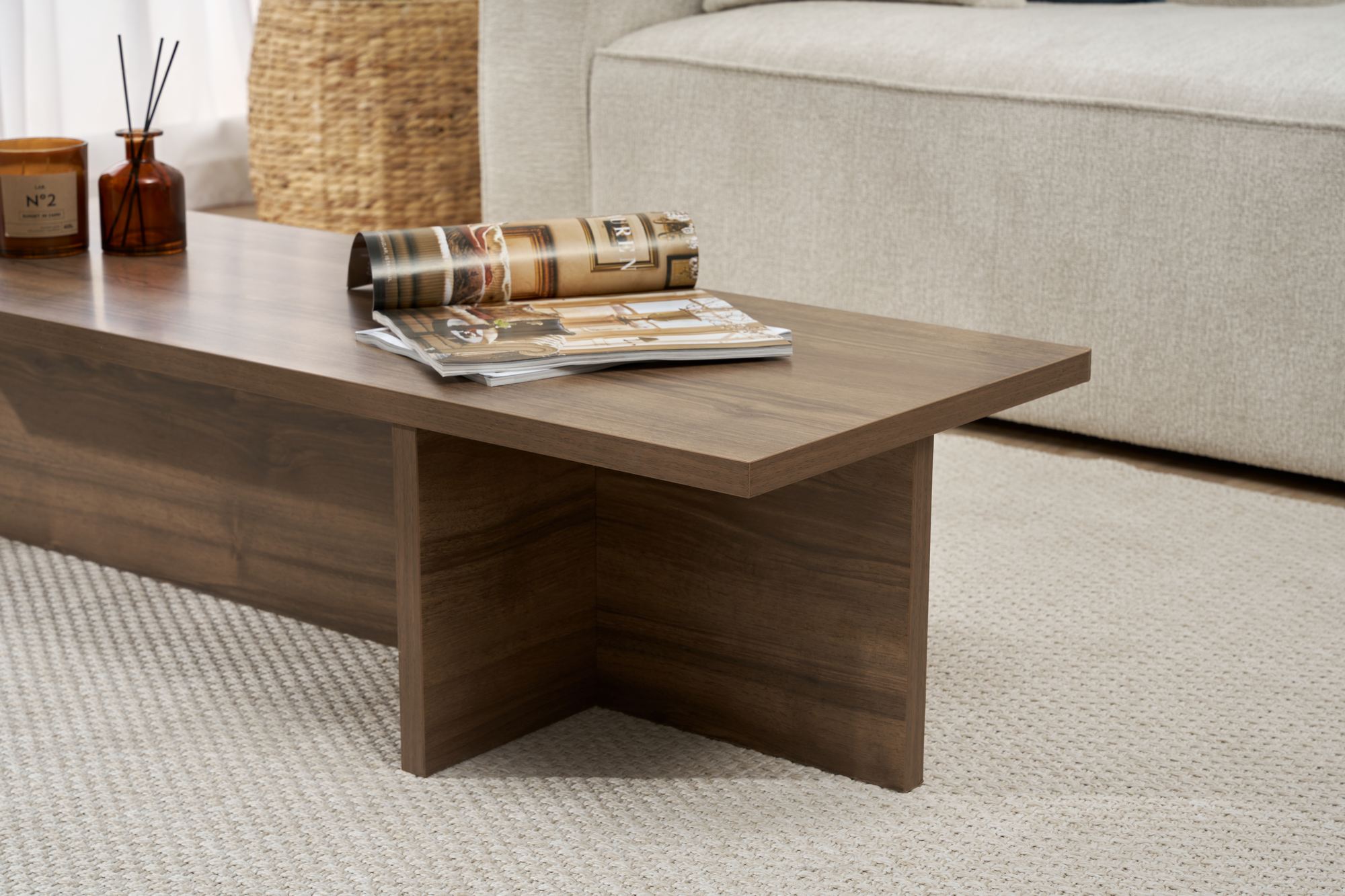 Harbor Coffee table Walnut