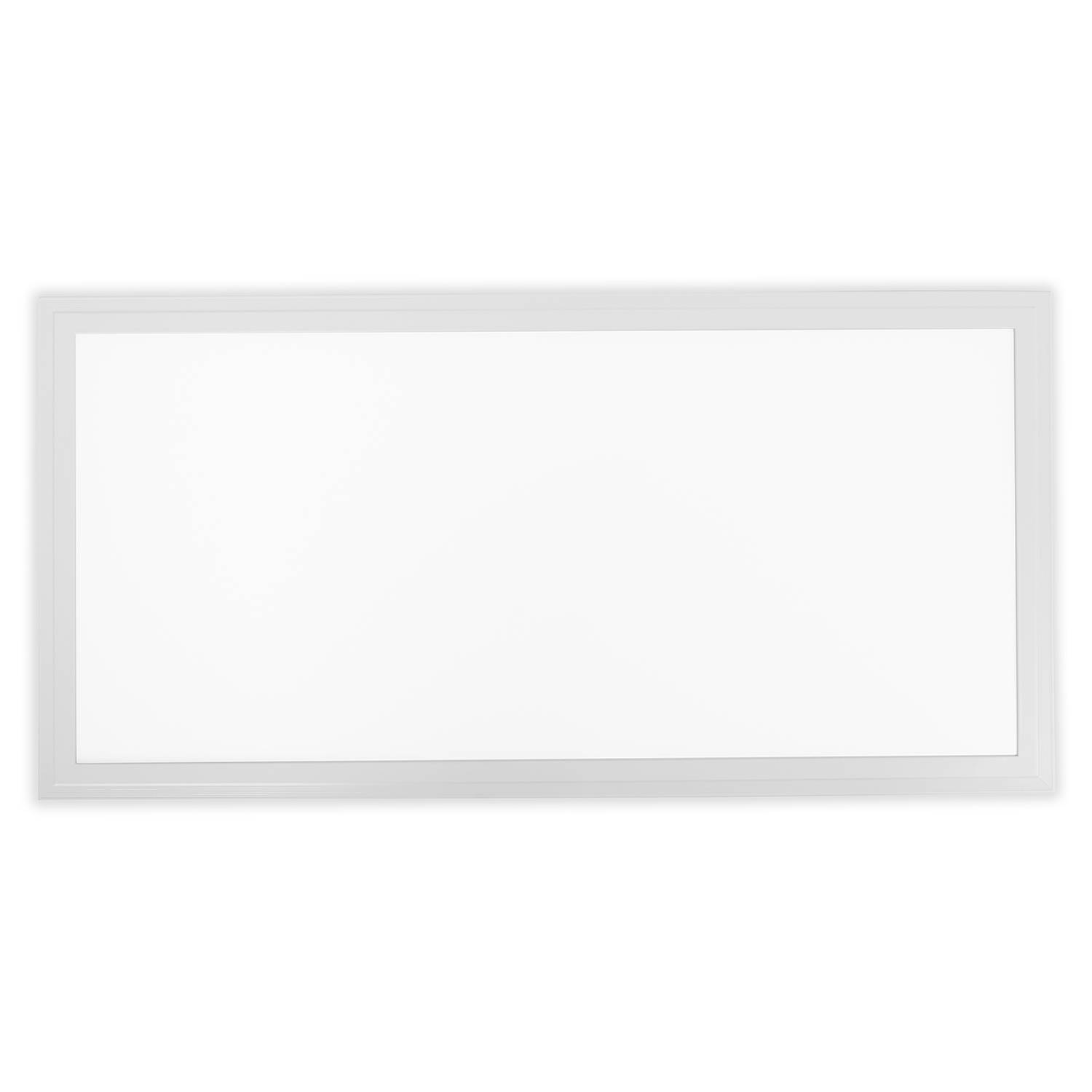 Nicola LED-Panel Aluminium Acrylglas Weiß 30x60cm