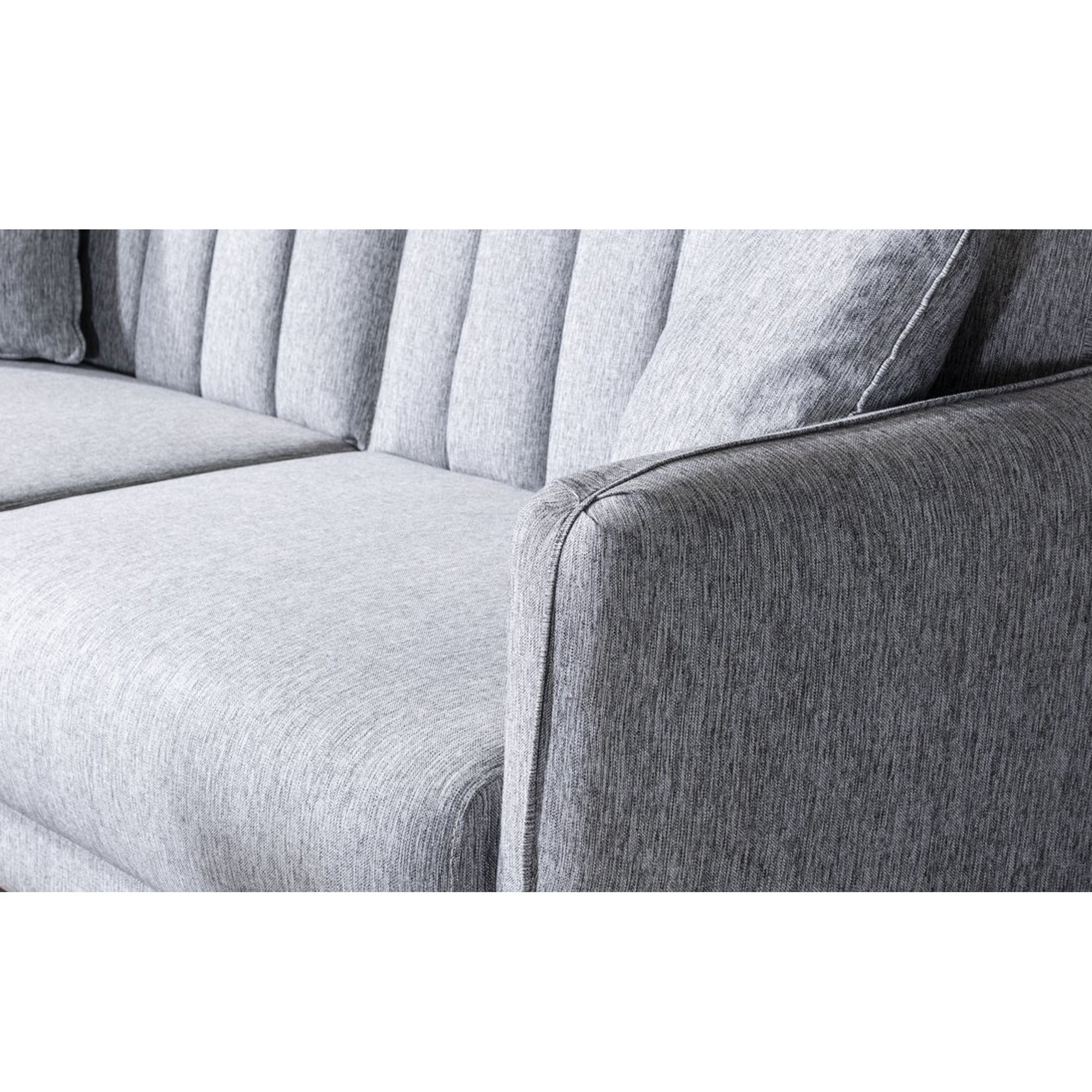 Aqua Schlafsofa 3-Sitzer Grau