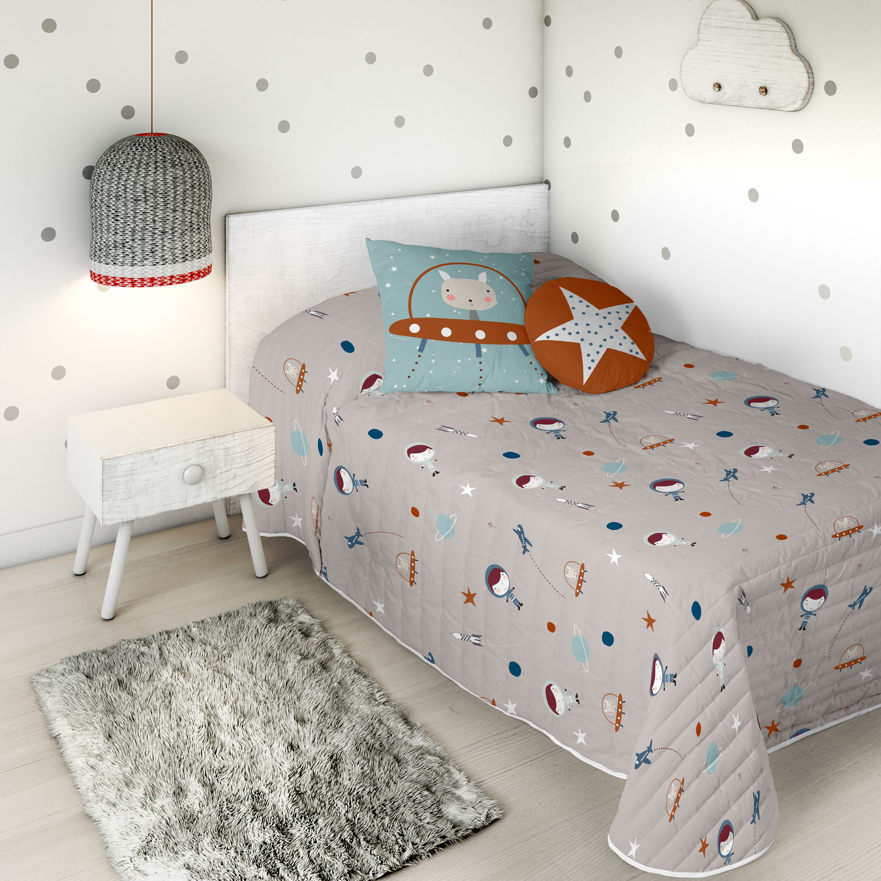 Boutique Steppdecke  Bettbreite 90cm 100% Baumwolle