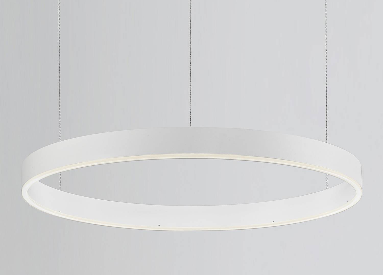 Pendant lamp Motif Type A Aluminium White Diameter: 60 cm