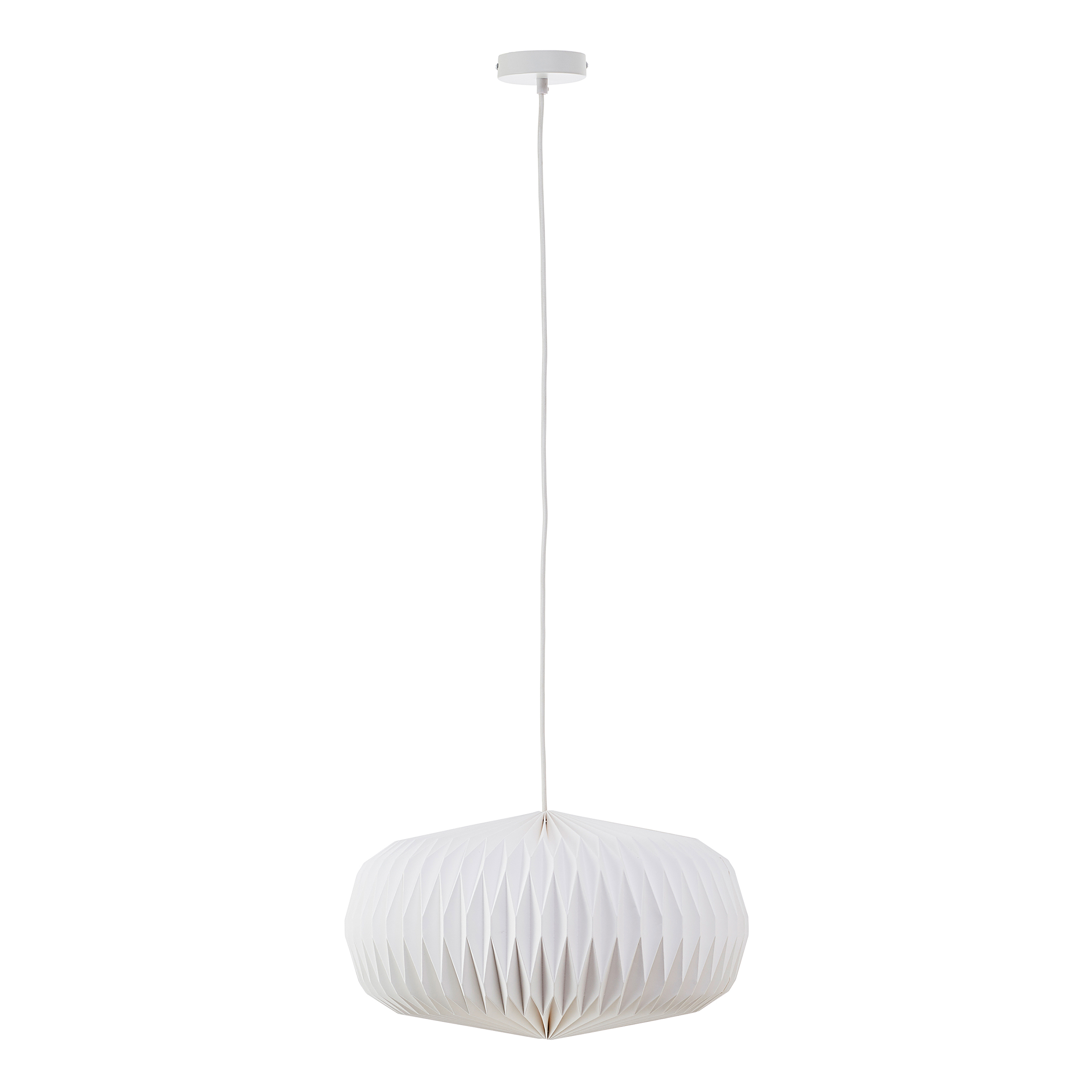 June pendant lamp iron white 1-flame