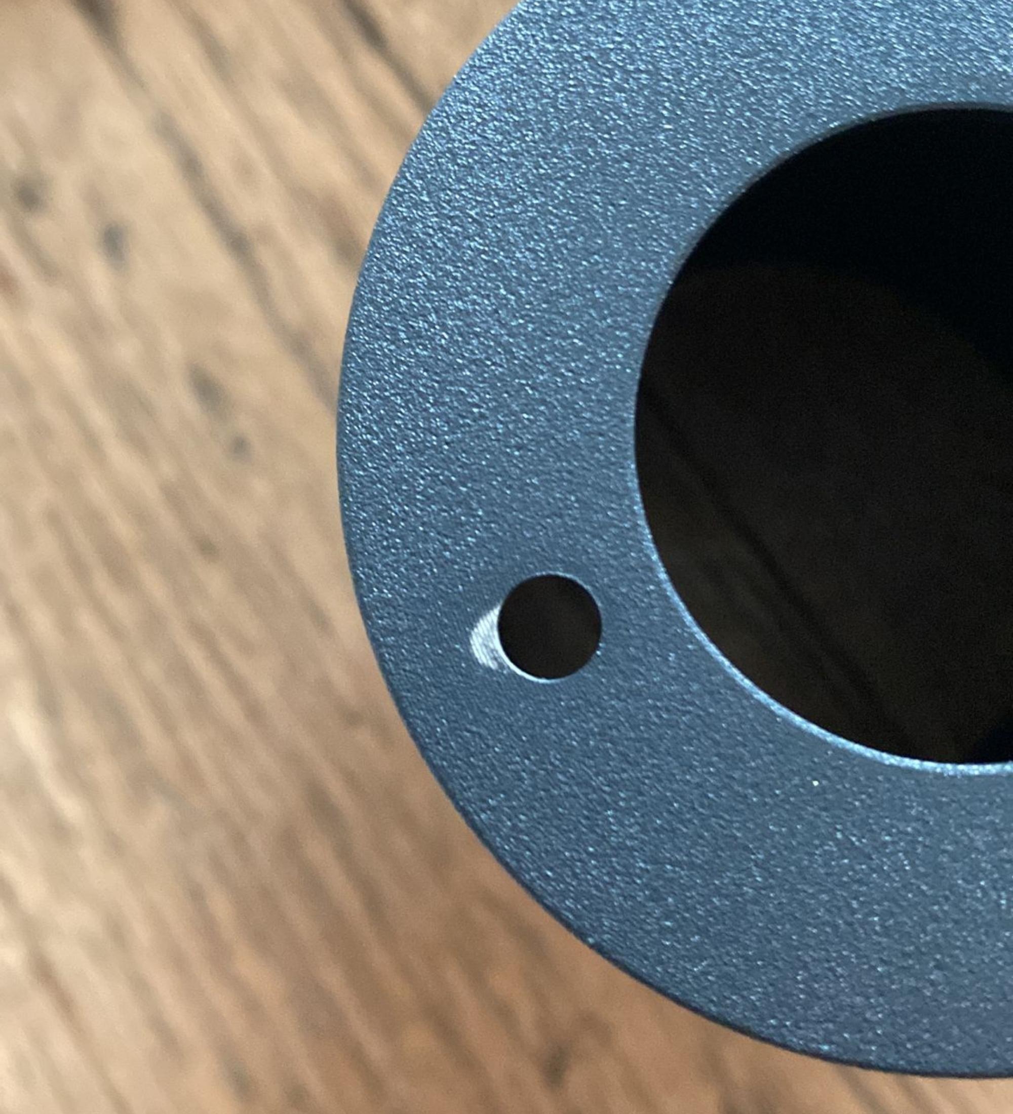 Minimalistische LED Wandleuchte PERSEIS Klein Schwarz