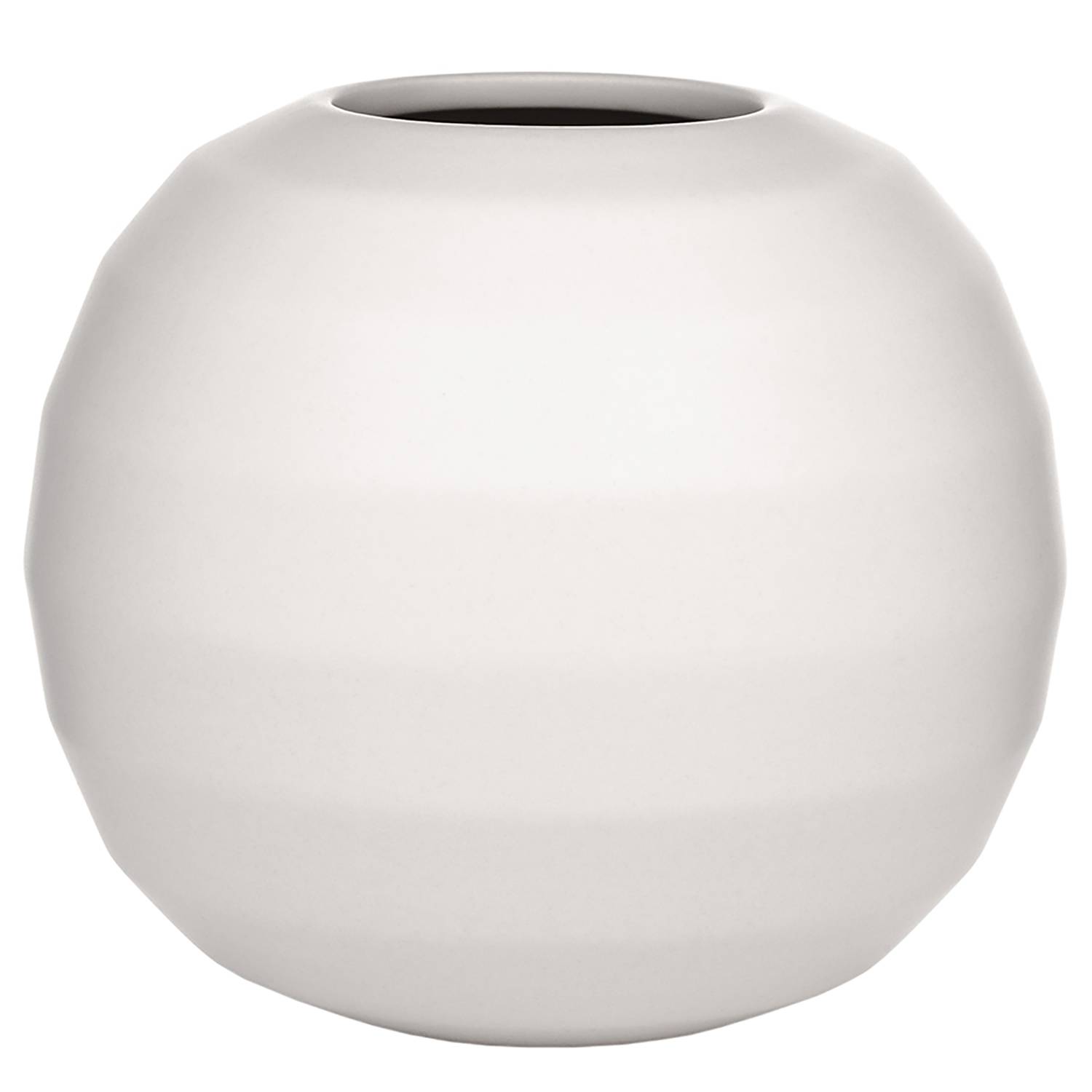 Vase Omfamna Keramik Weiß