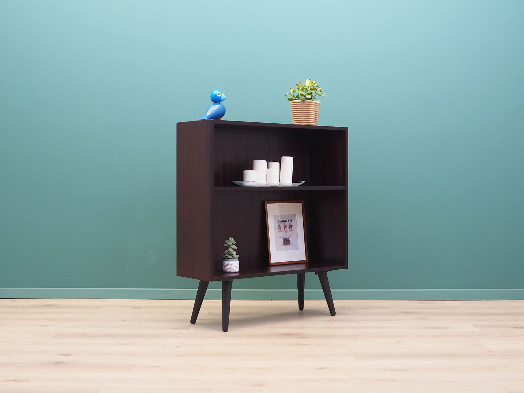 Mahogany Bücherregal 1960 Jahre