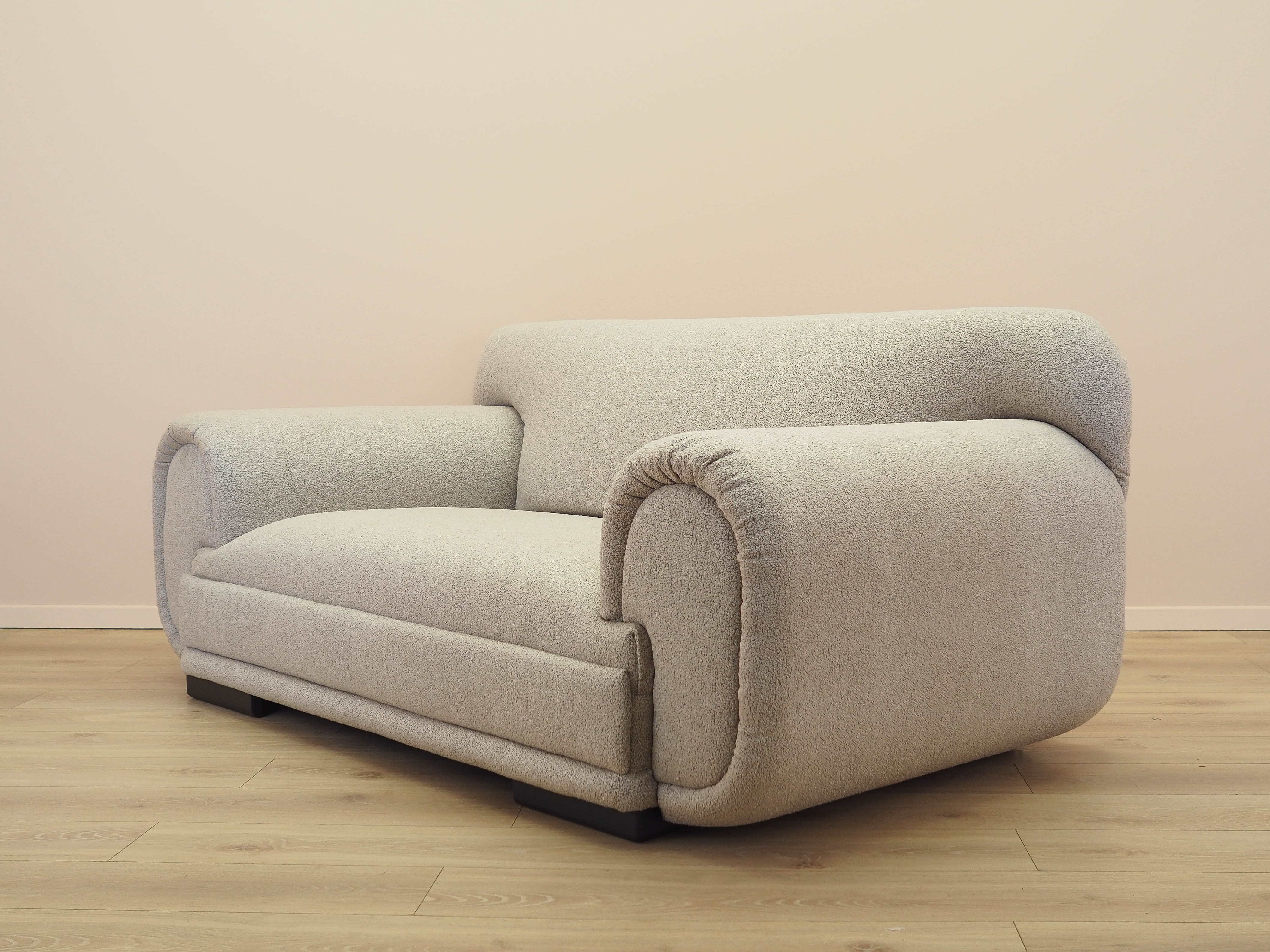 Sofa Zweisitzer Beige 1970er Jahre
