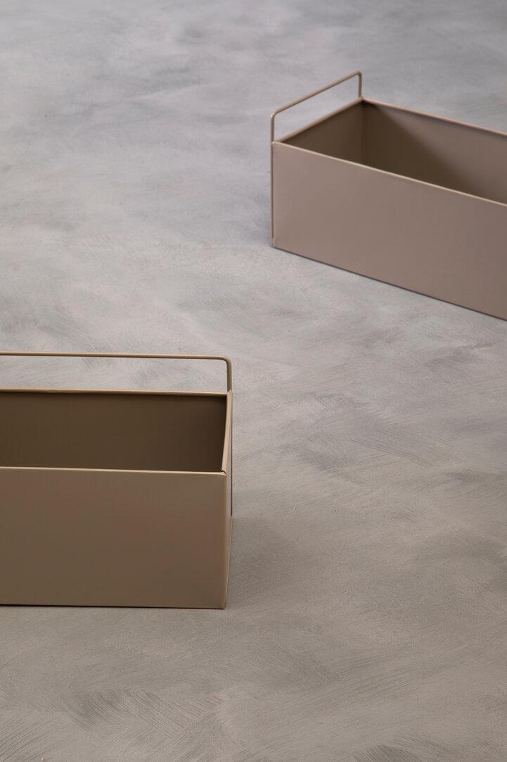 Ascher Large Planter Grey