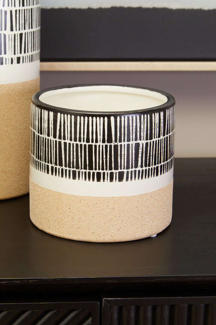 Jada Small Striped Pot