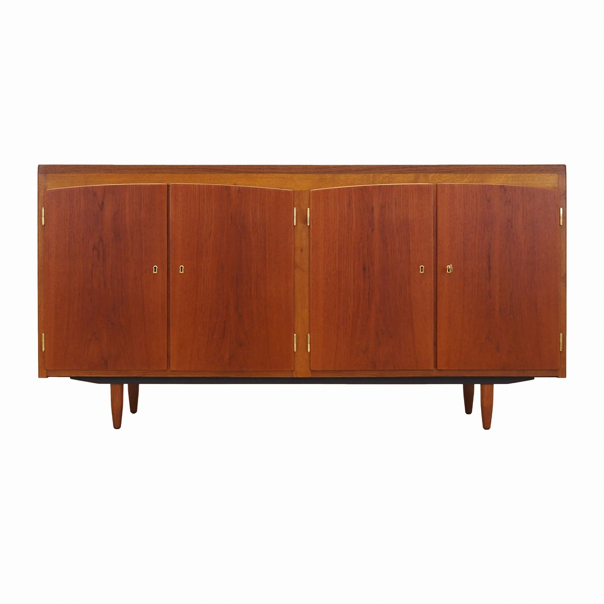 Vintage Sideboard Teakholz Braun 1960er Jahre