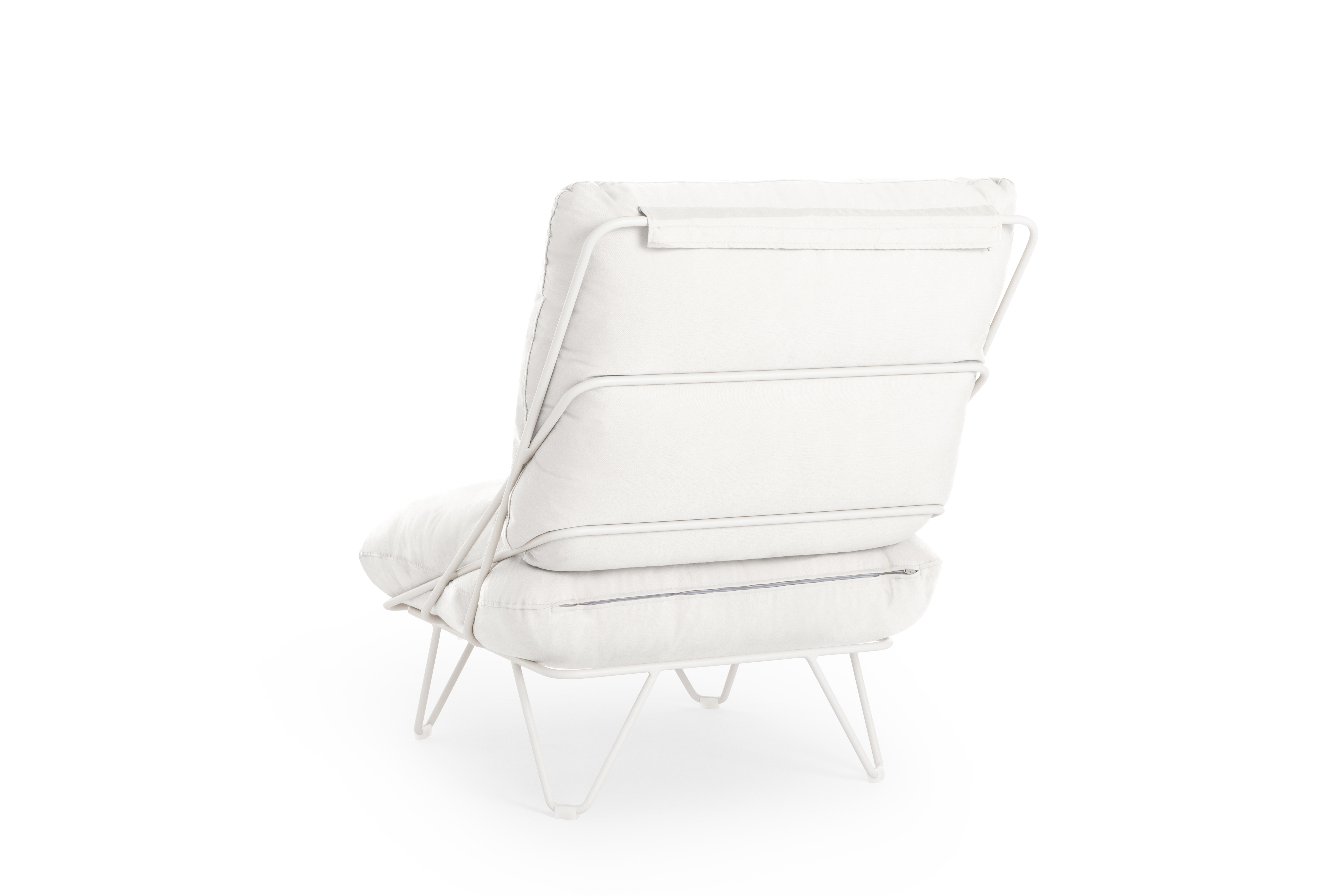 Valentina Up Lounge Sessel Weiß