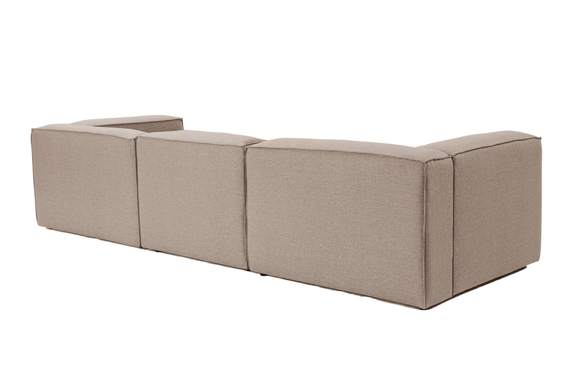 Valentina Sofa 3-Sitzer Braun