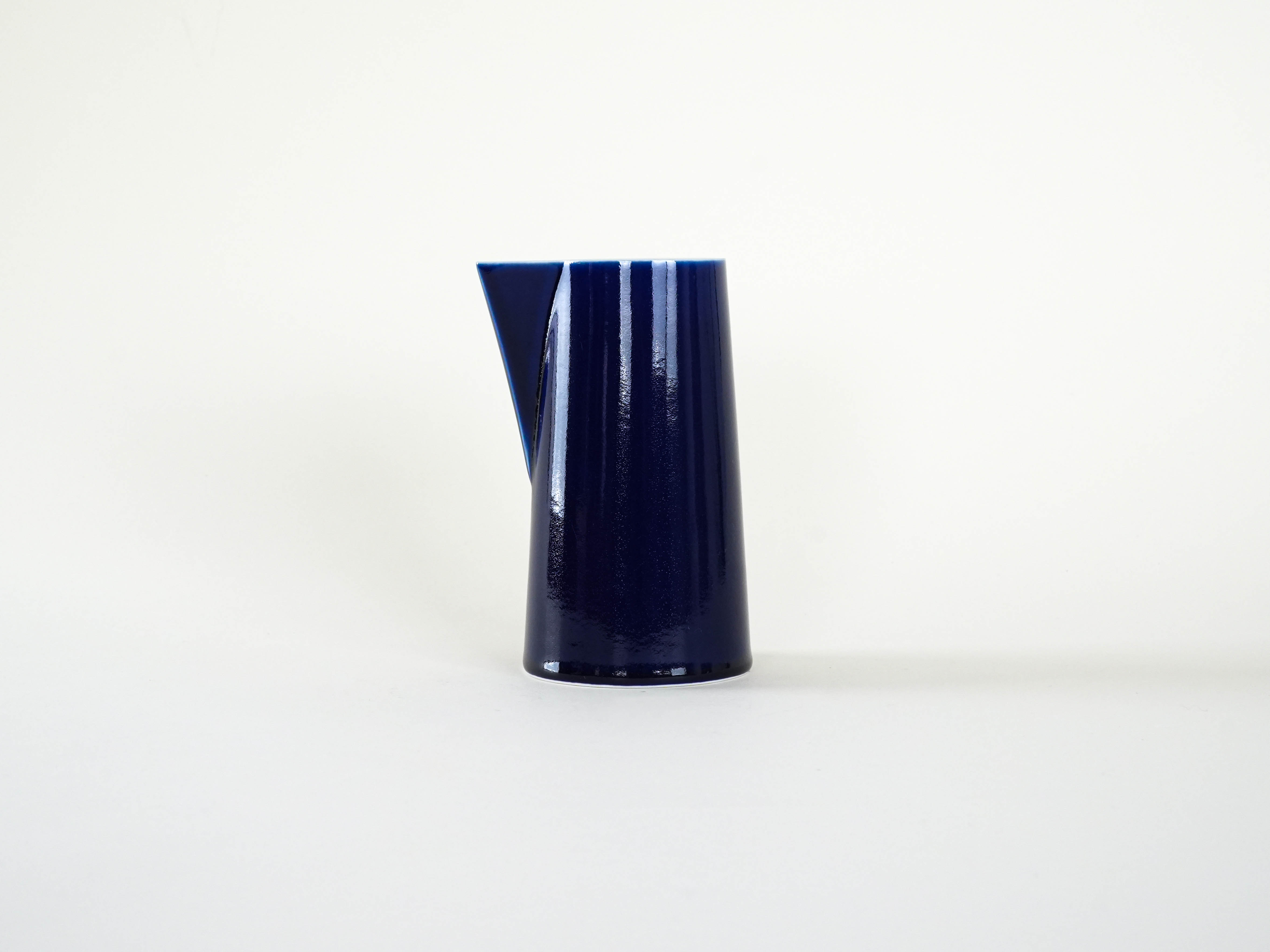 Ceramic jug Blue
