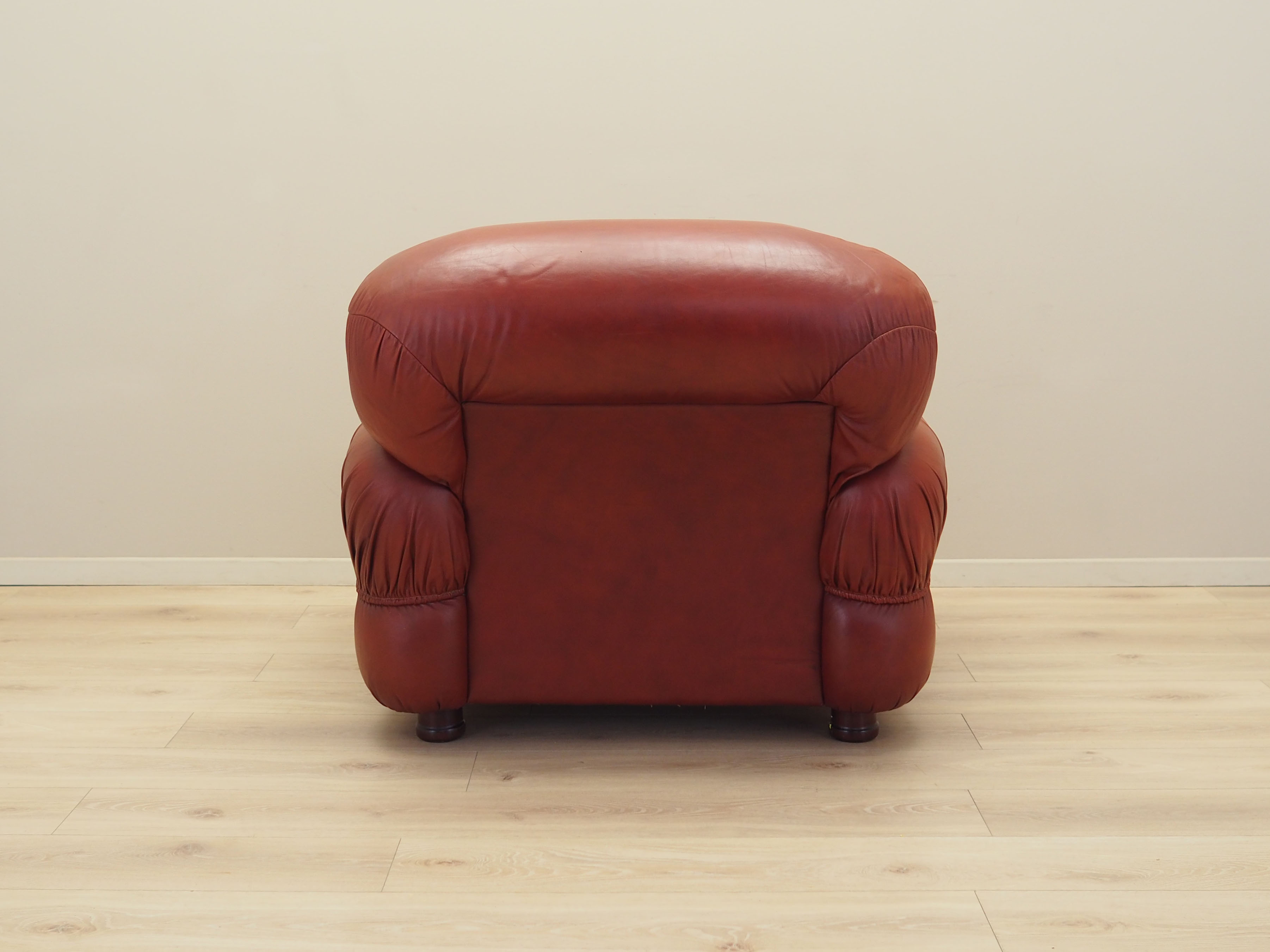 Armchair Leather Burgundy 1970s