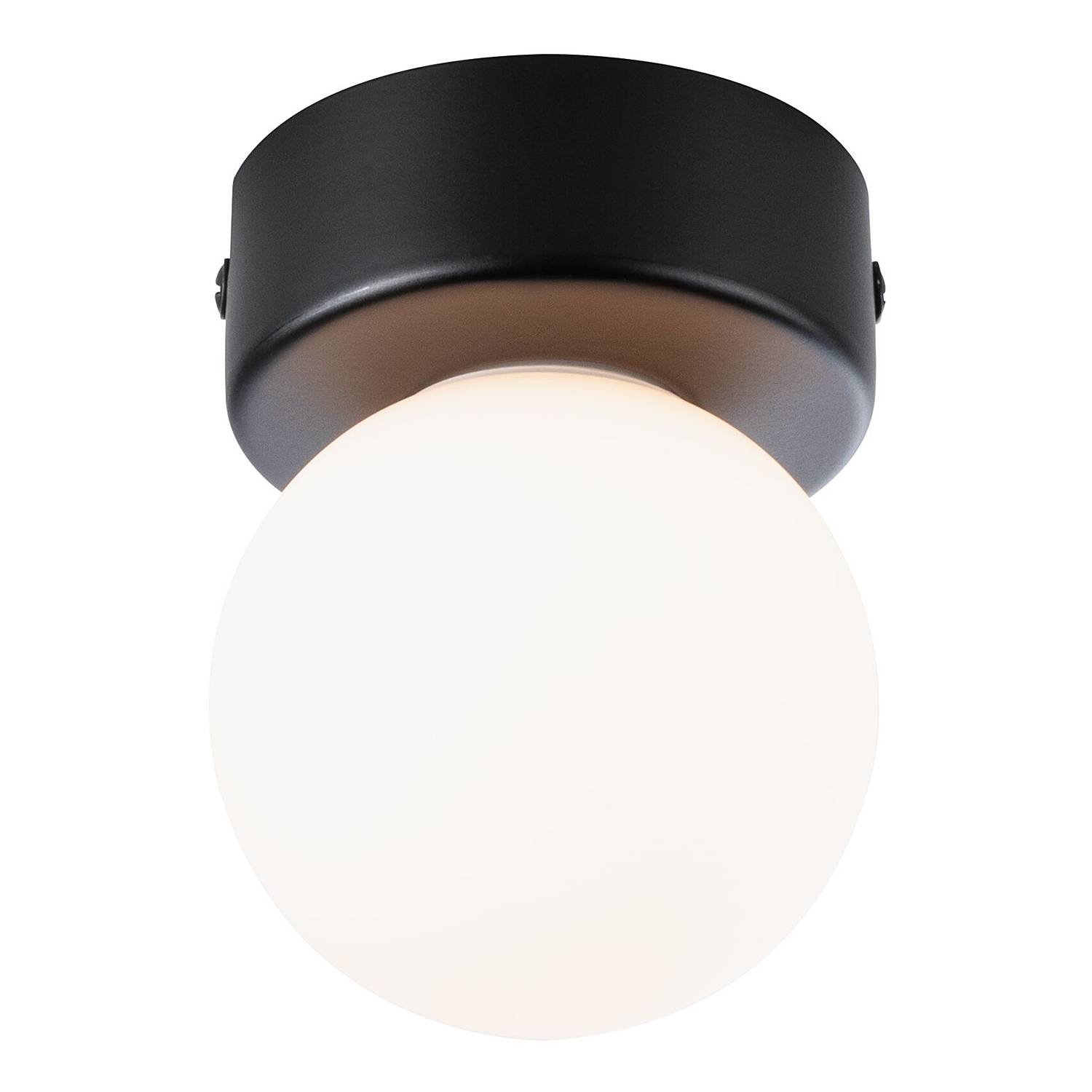 Gove Deckenleuchte Opalglas Aluminium 1-flammig 8cm