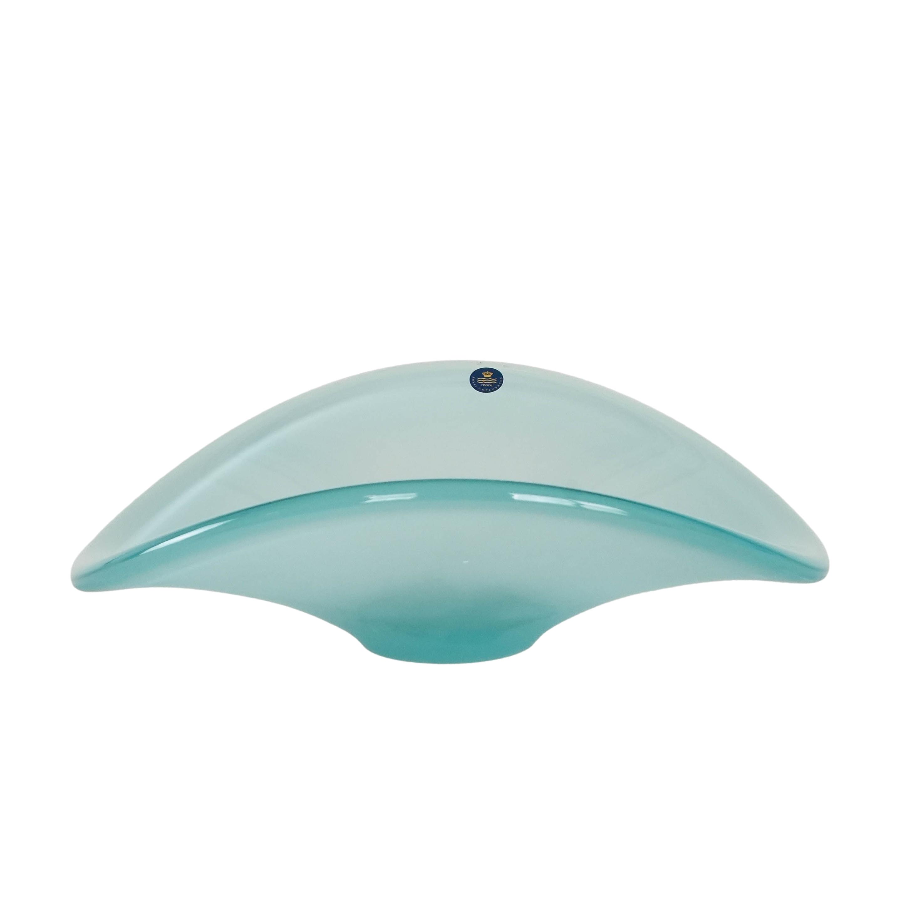 Crystal plate Blue 1960s