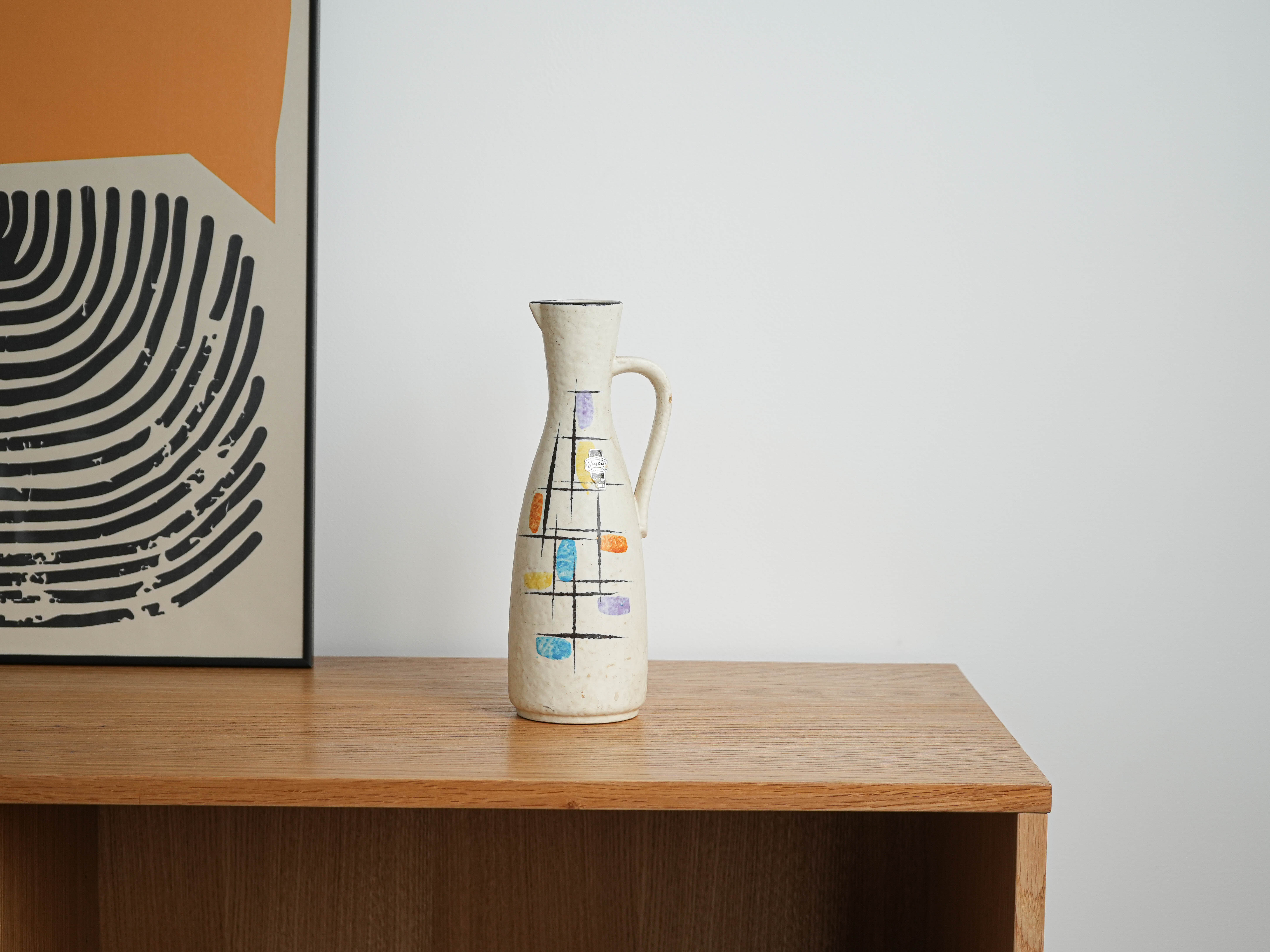 Ceramic pitcher 1960s