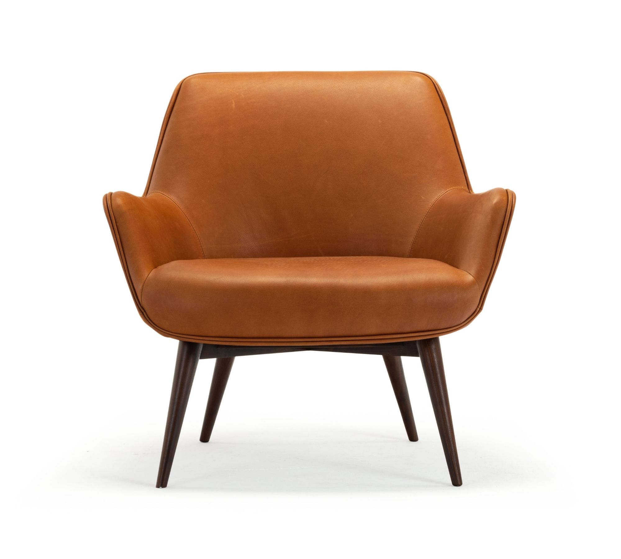 Oscar Sessel Leather Hampton Bronze