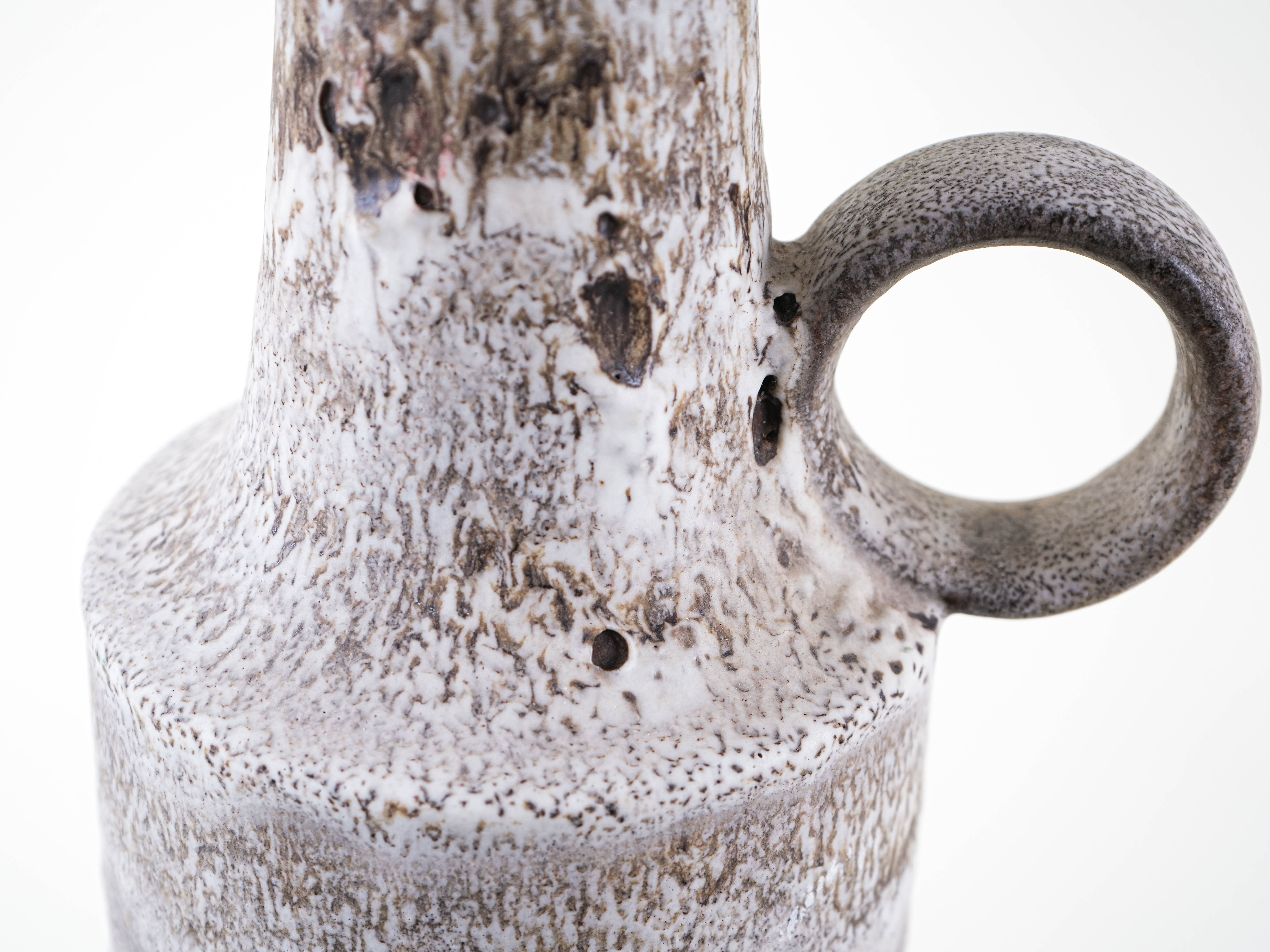 Ceramic vase with handle 1960s