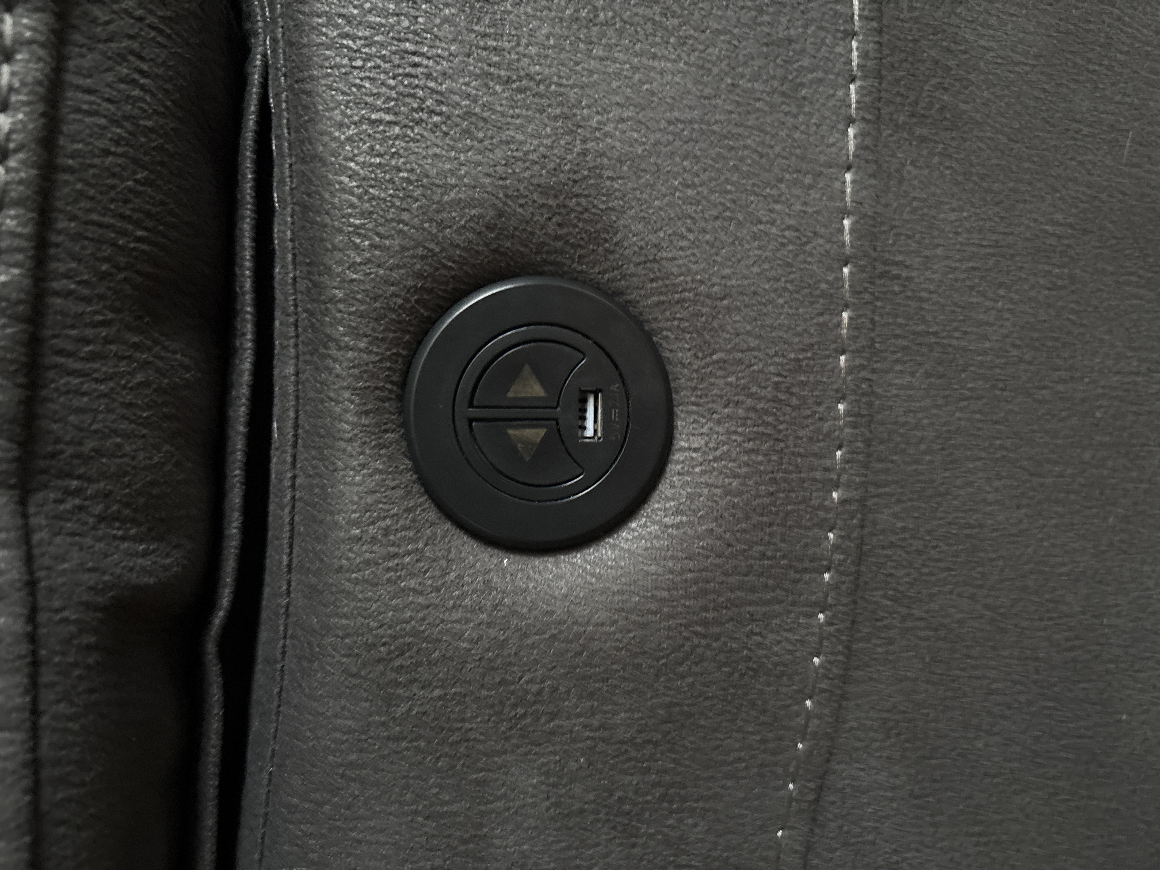 Armchair Reclining Function Grey