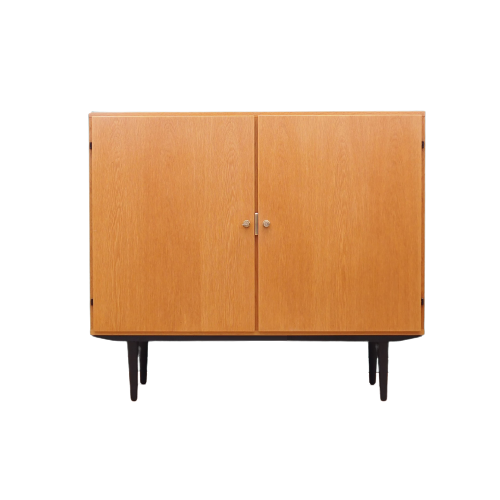 Armadio vintage in frassino marrone anni '70