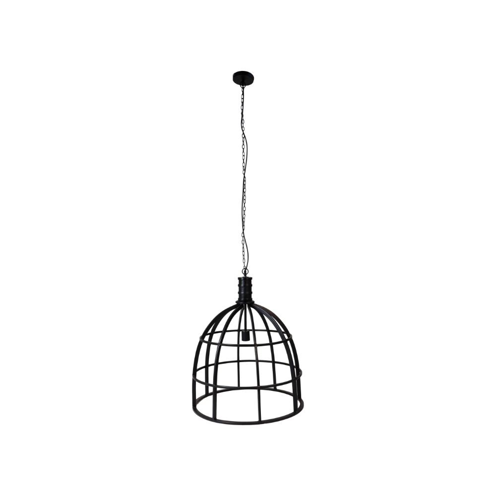 Hängelampe Metall Schwarz ø60cm