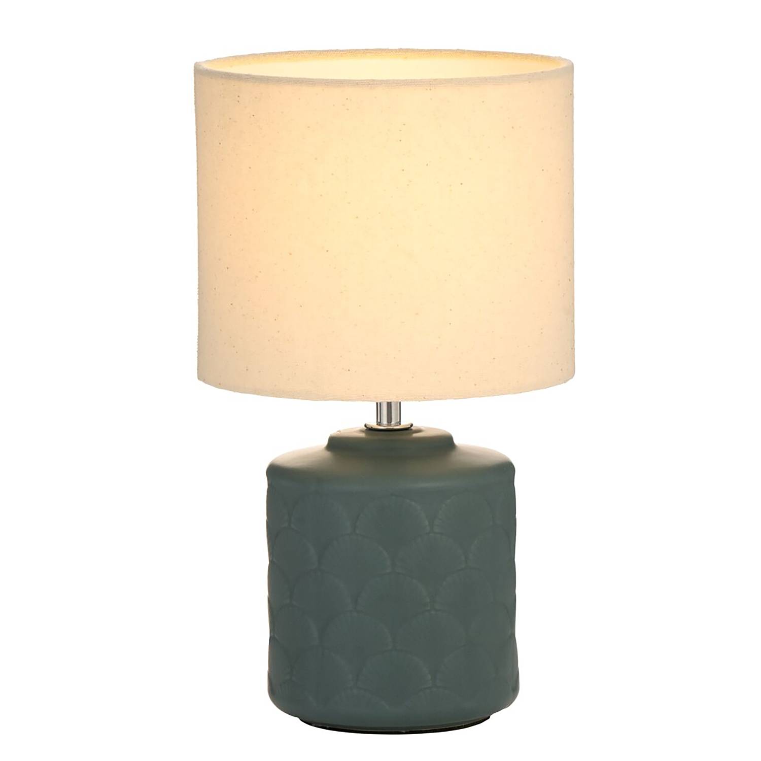 Glowing Midnight Table Lamp Ceramic Dark Green 1-light