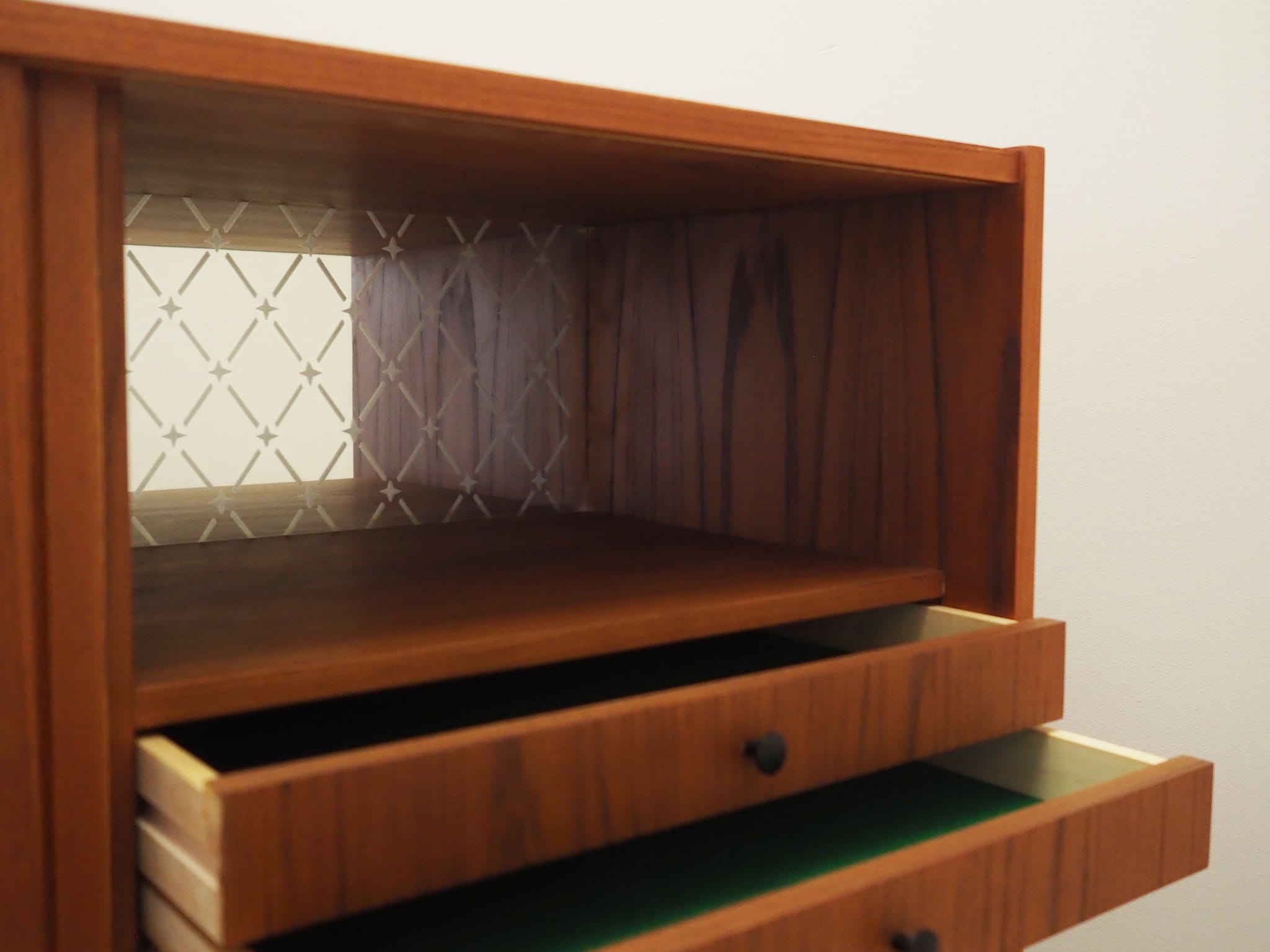 Vintage Sideboard Teak wood Brown 1970s