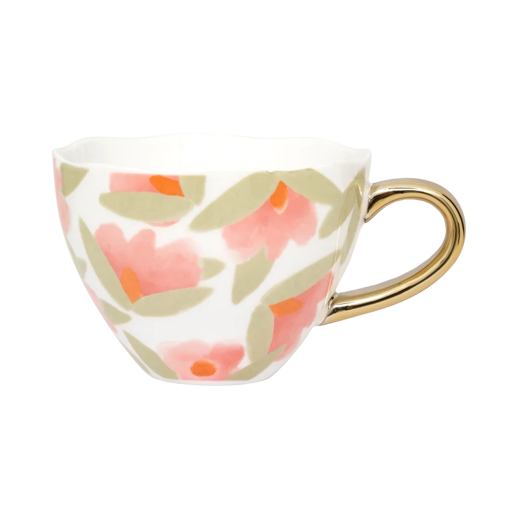Guten Morgen Tasse Cappuccino/Tee Lilja Burnt Coral