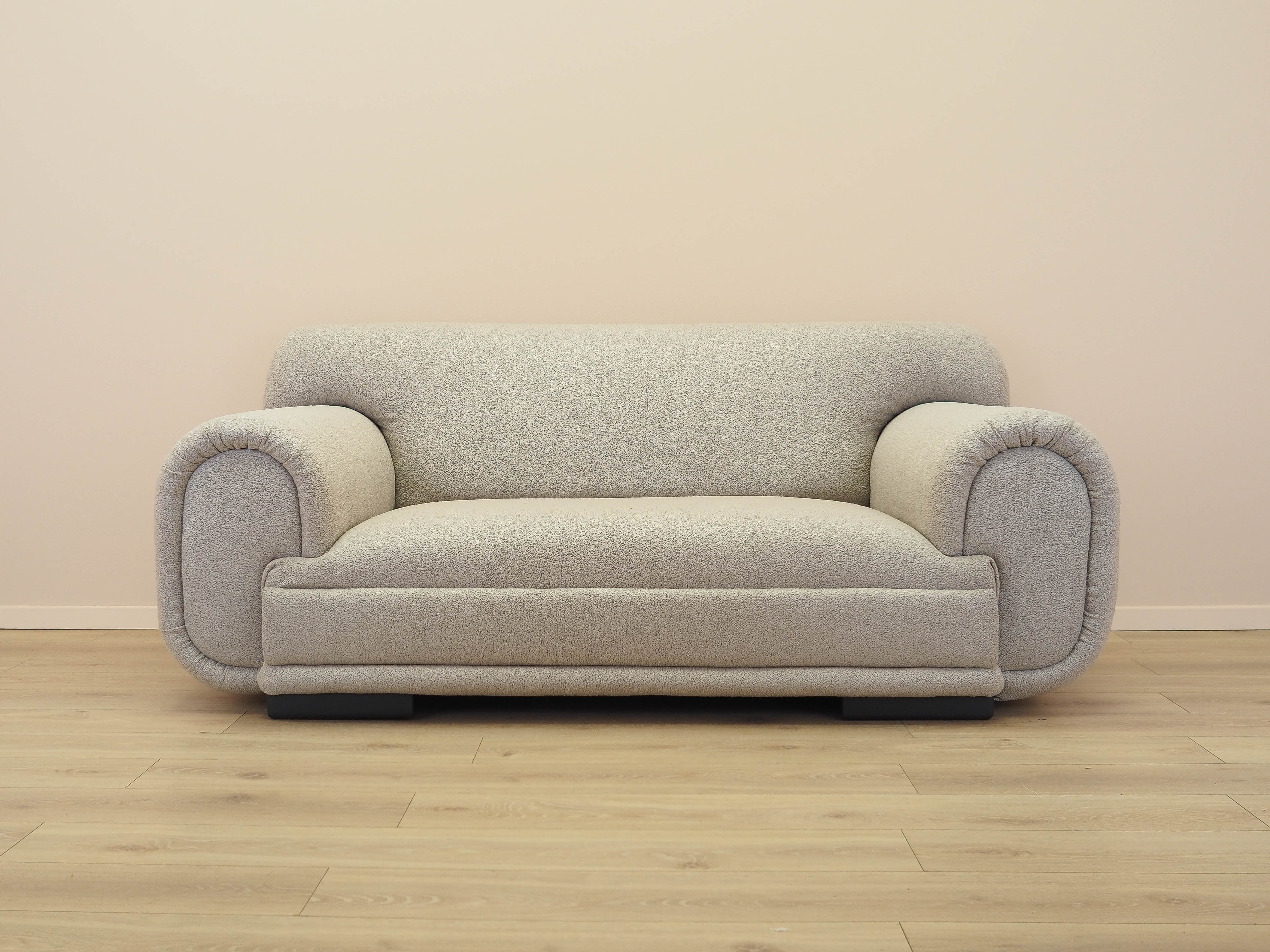 Sofa Zweisitzer Beige 1970er Jahre