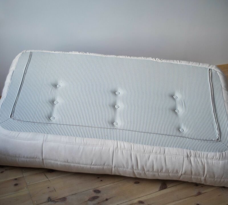 Togo Lounge Set 5-tlg. Kunstleder Hellbeige