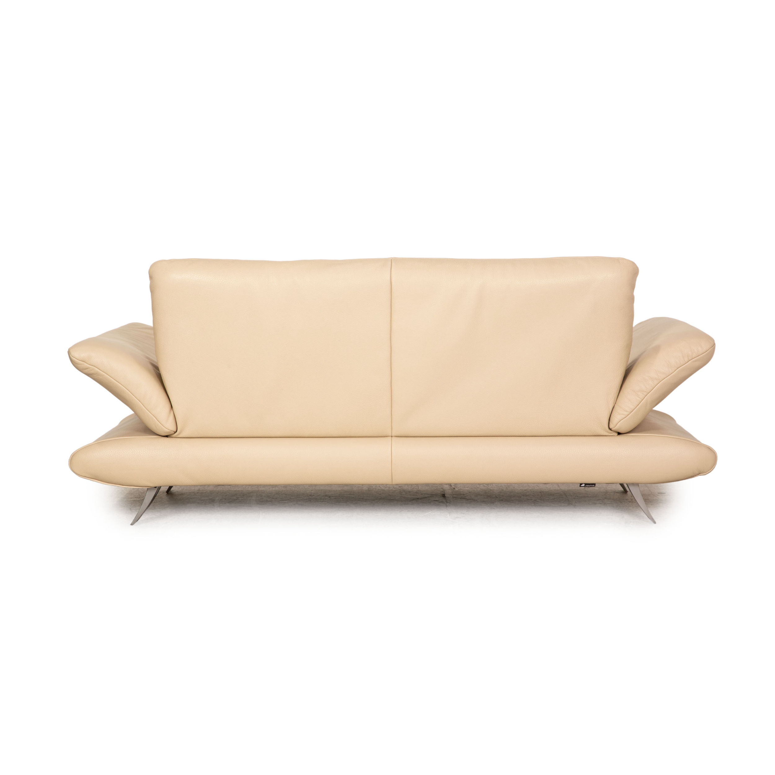 Rossini Schlafsofa Leder Creme 