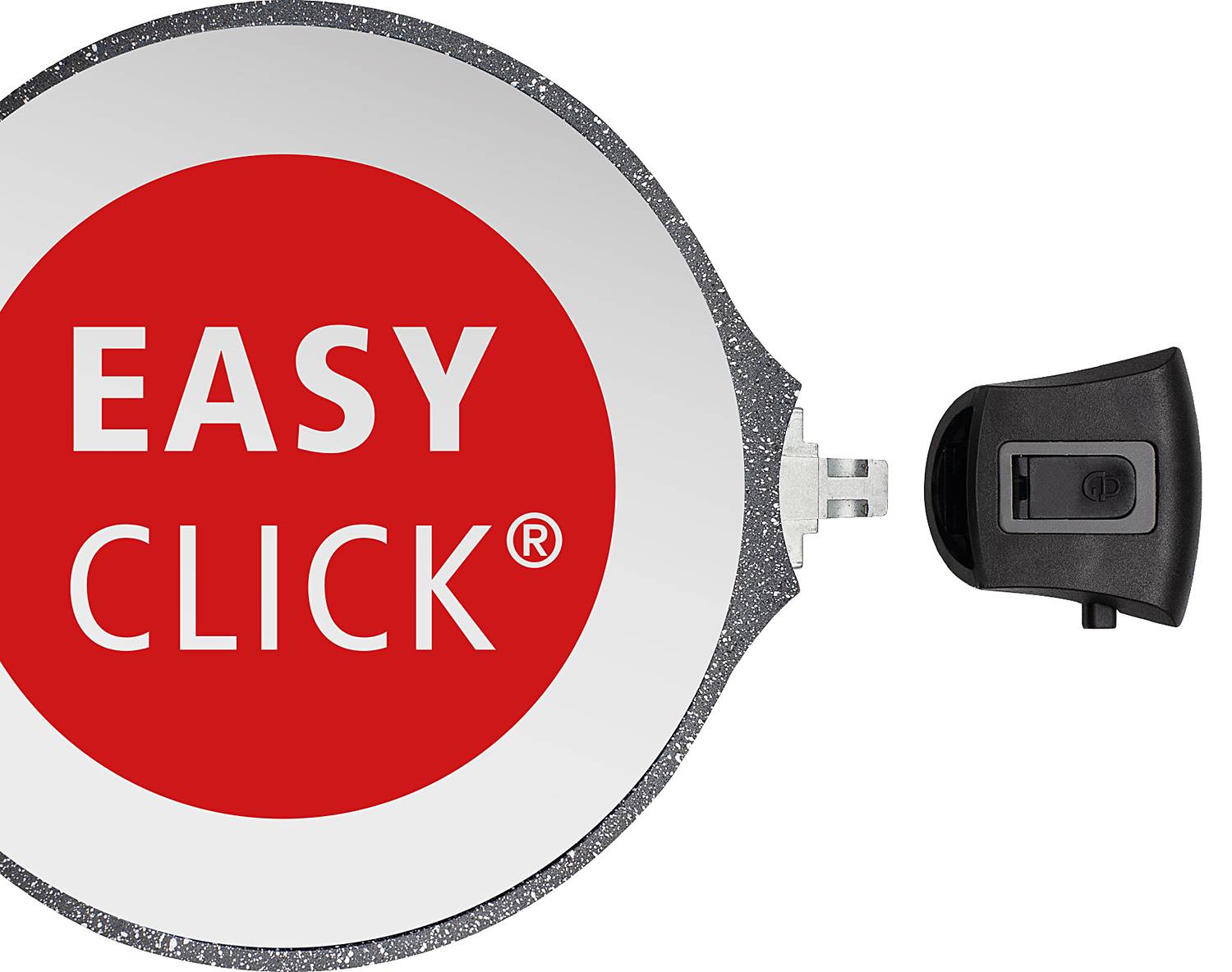 Schmorpfanne Easy Click 5-teilig Schwarz
