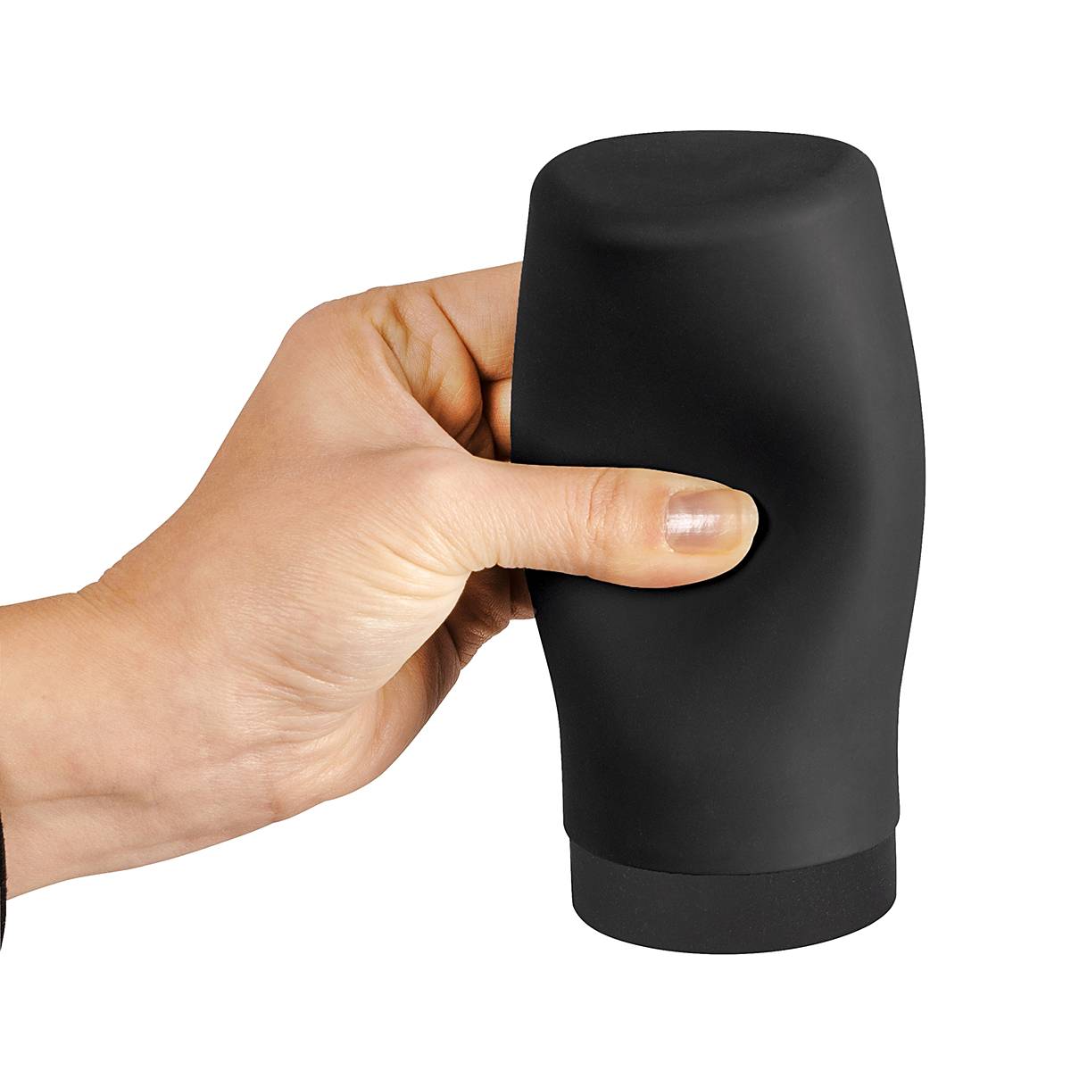 Easy Squeez-e Spülmittelspender Silikon Nylon Schwarz