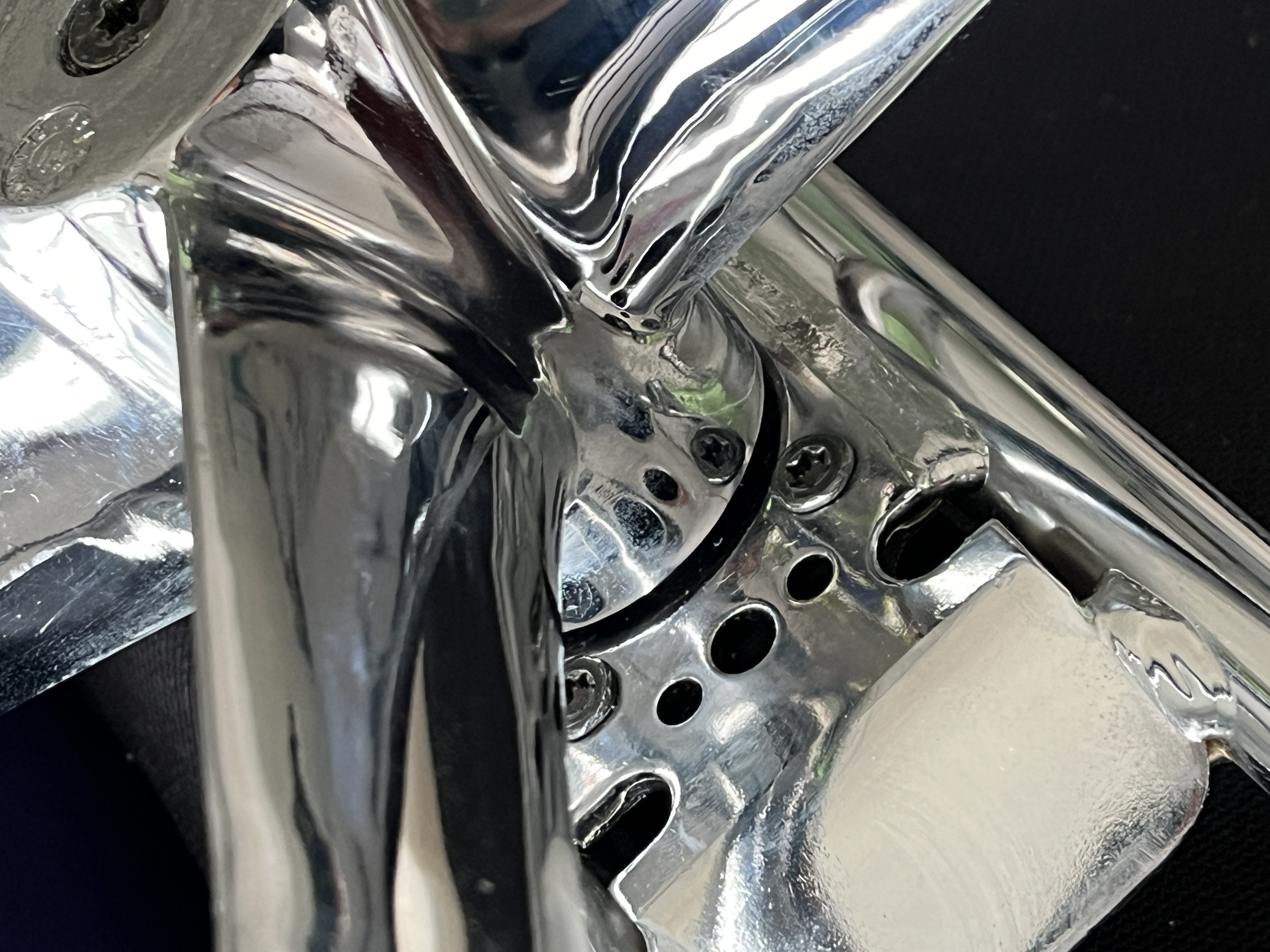 Office chair with armrests Leather Blue