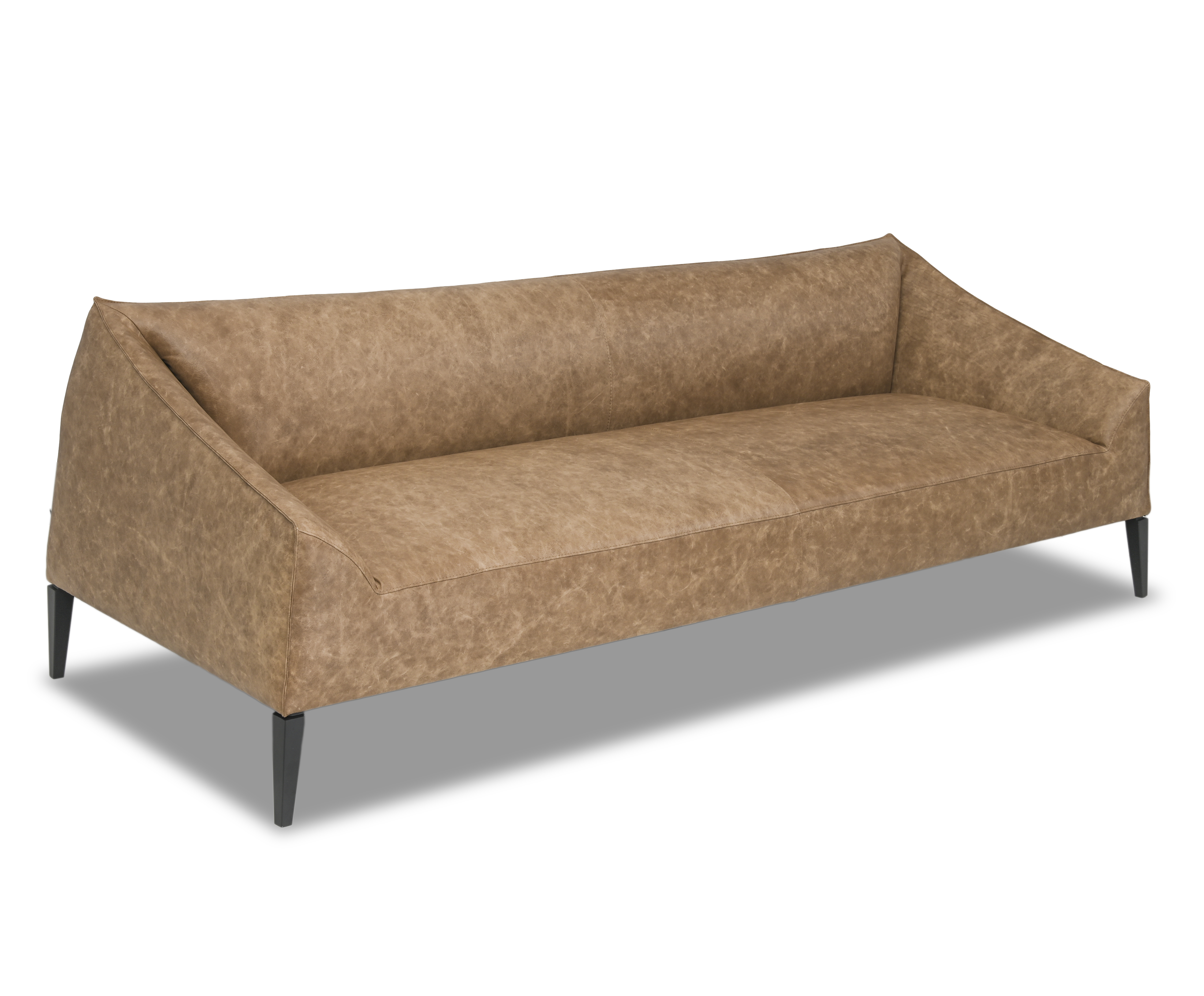 Dolce Sofa 3-Sitzer Leder Beige