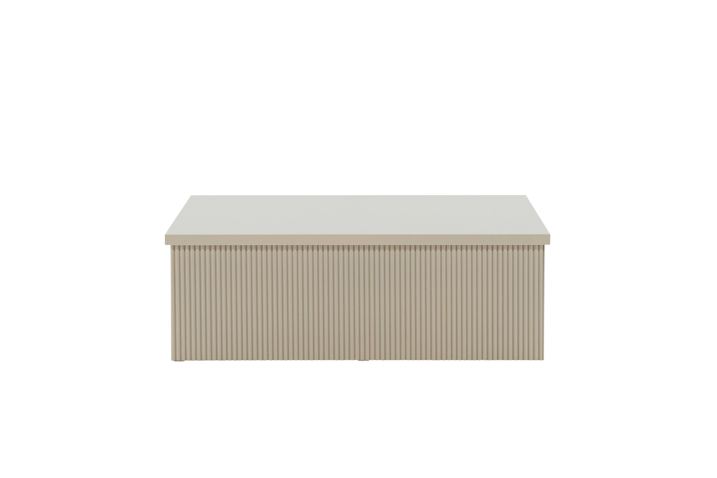 Lenox Couchtisch Beige 90x90cm 