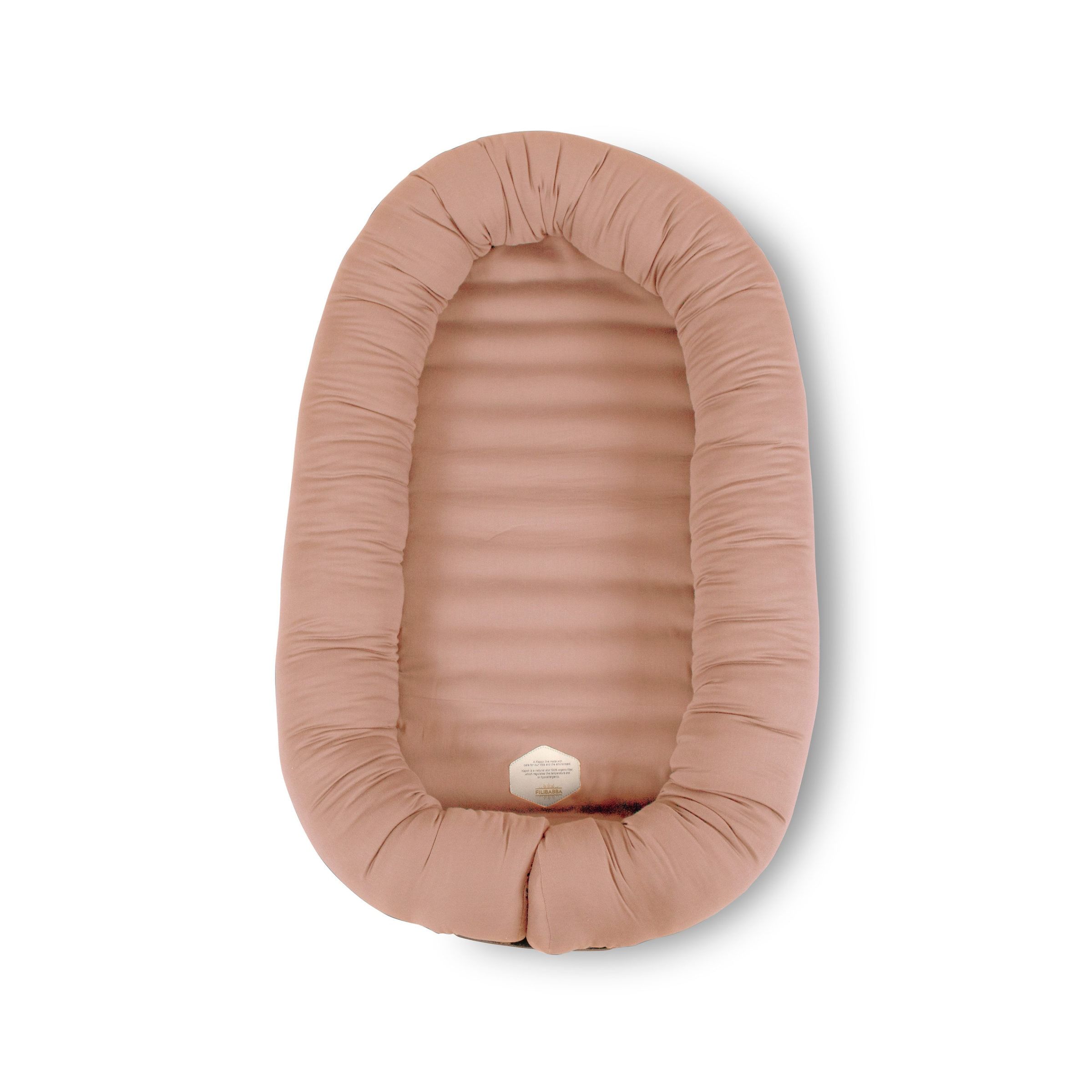 Babynest Bio-Baumwolle Kapok Rosa