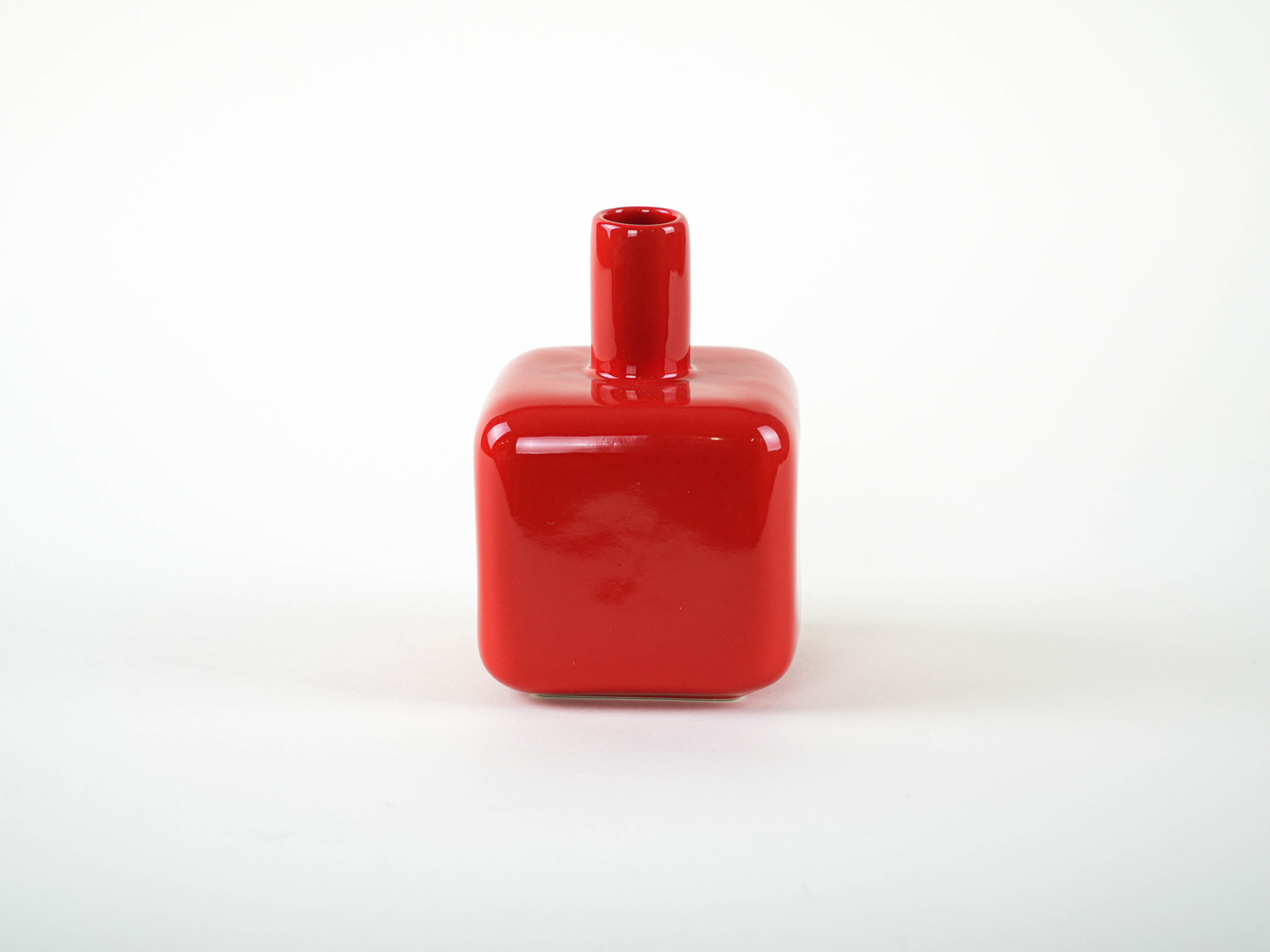 ASA Selection Decorative Vase Ceramic Red 1990s
